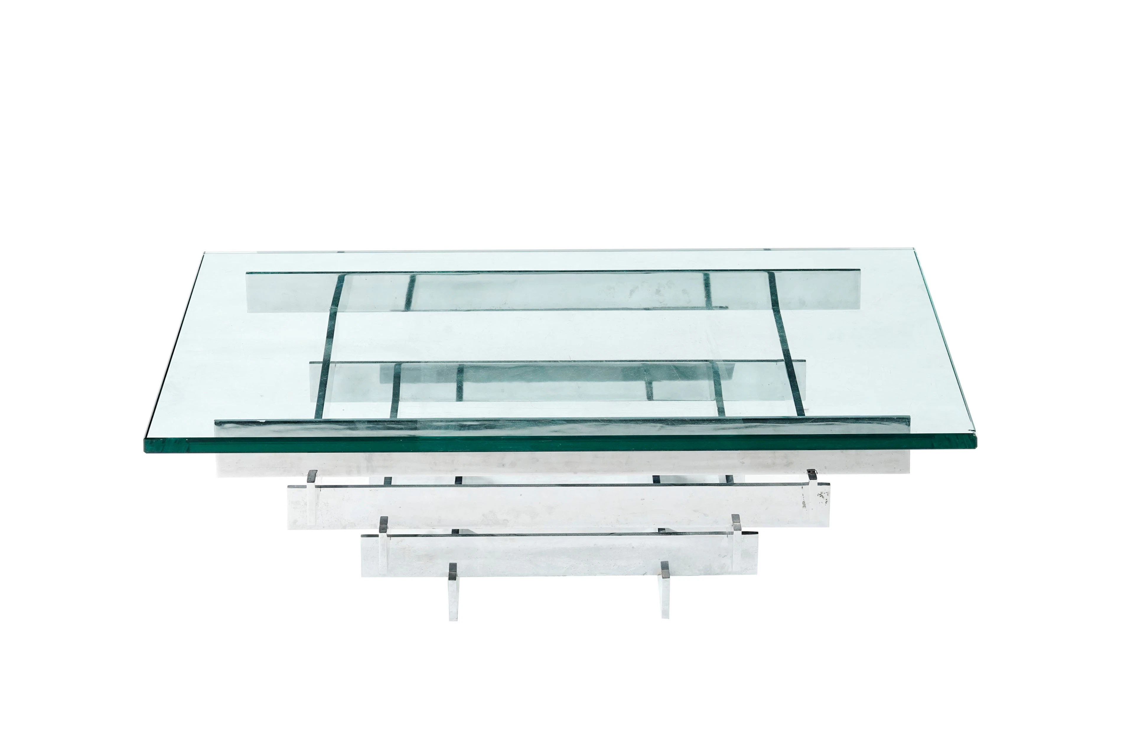 Table basse Scultura par David Hicks (1929-1998), circa 1970, sans
