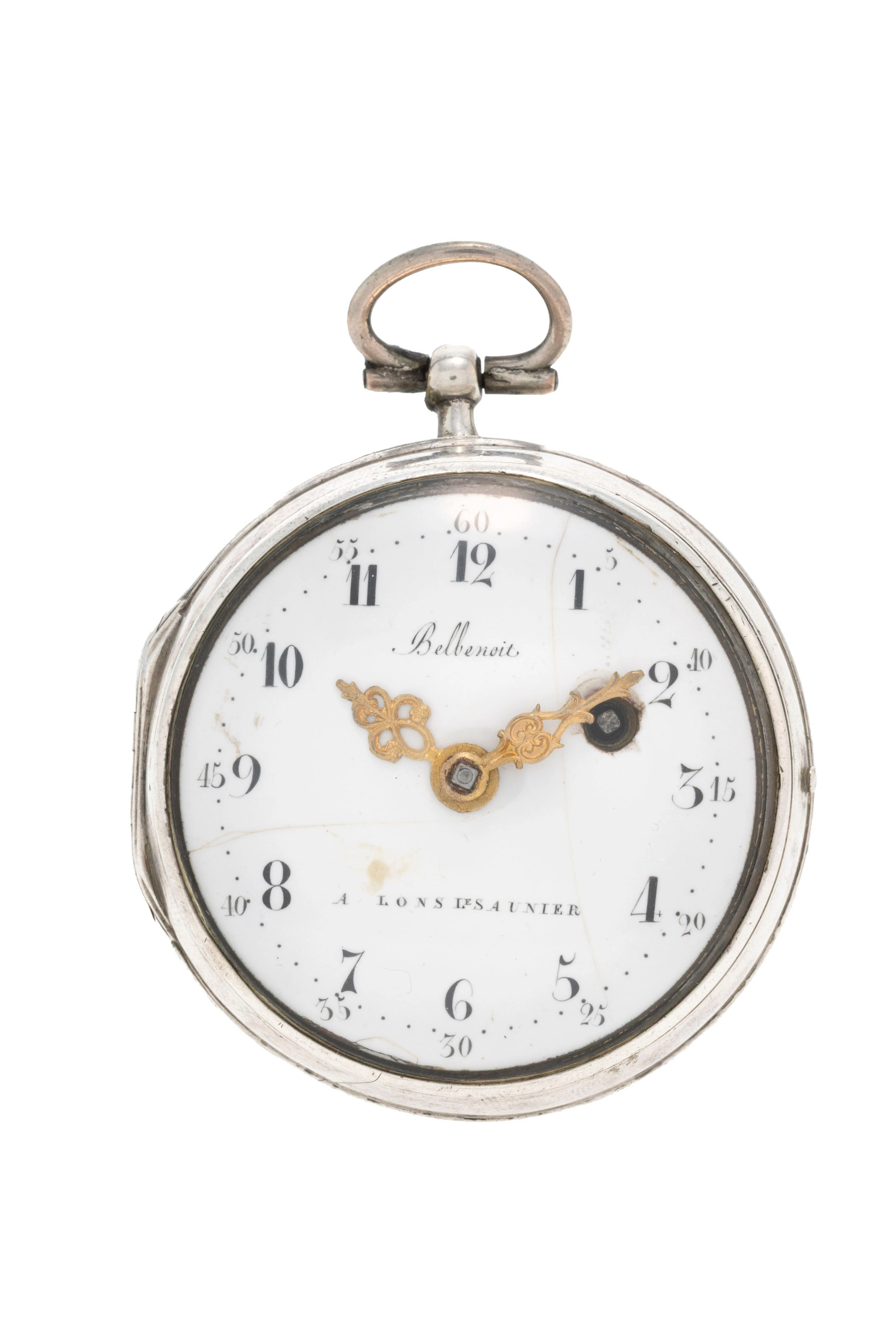 Bellenoit à Lons-Le-Saunier et Jean Jaquet, montre de poche à coq