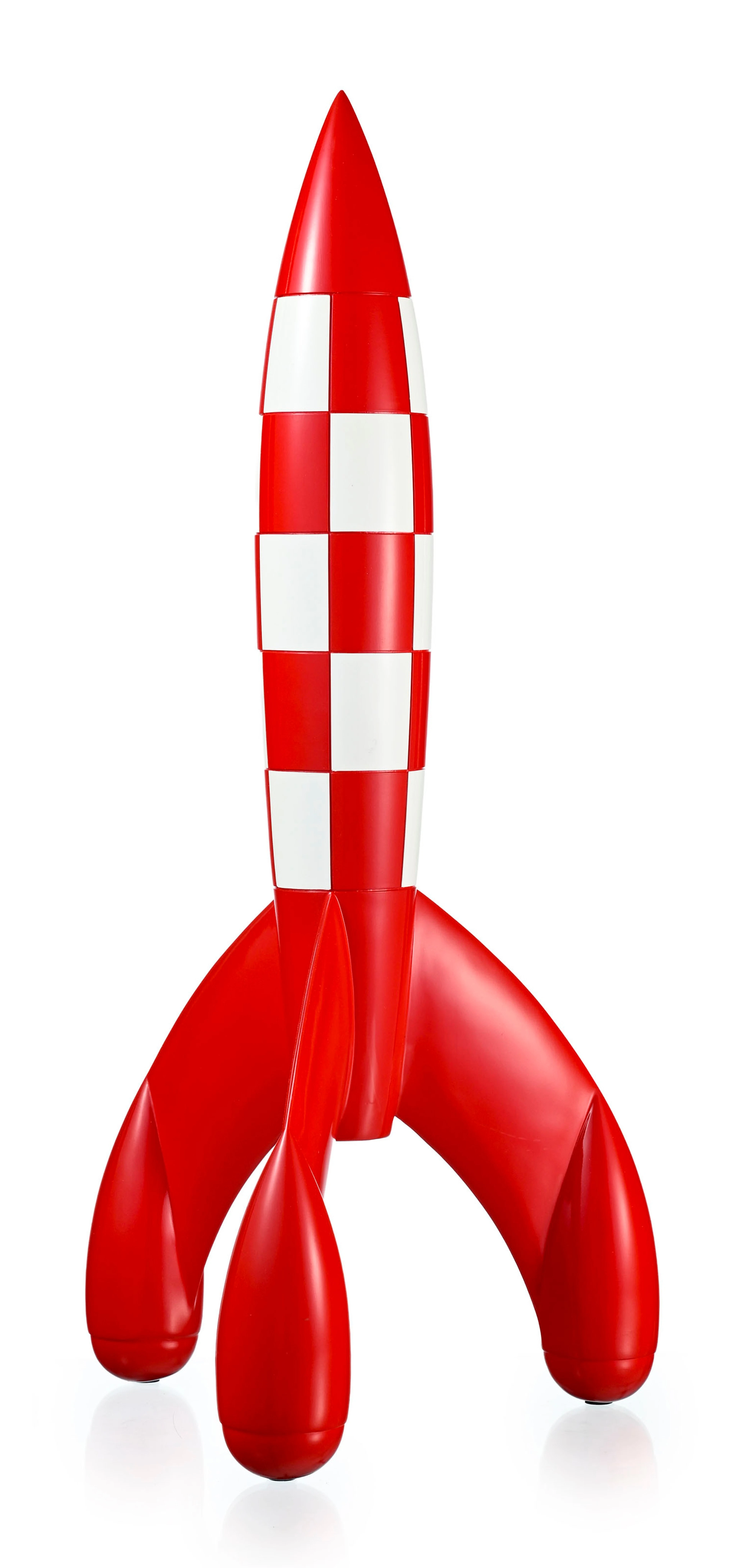 Tintin, "Fusée lunaire", par Hergé/Moulinsart, figurine en résine