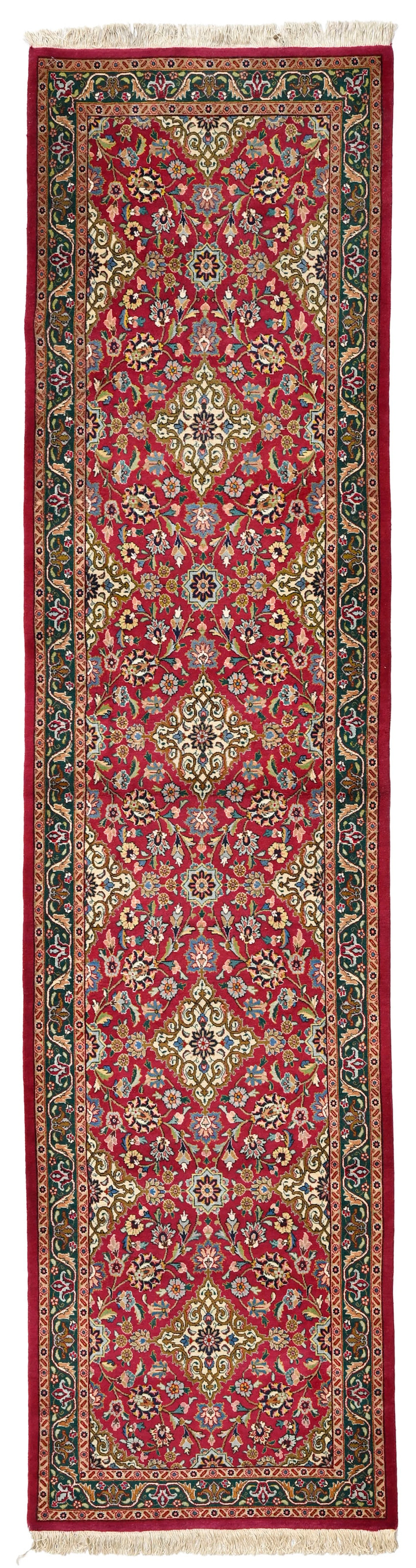 Tapis de passage Tabriz, Iran, milieu du XXe s., ornés d'une rangée