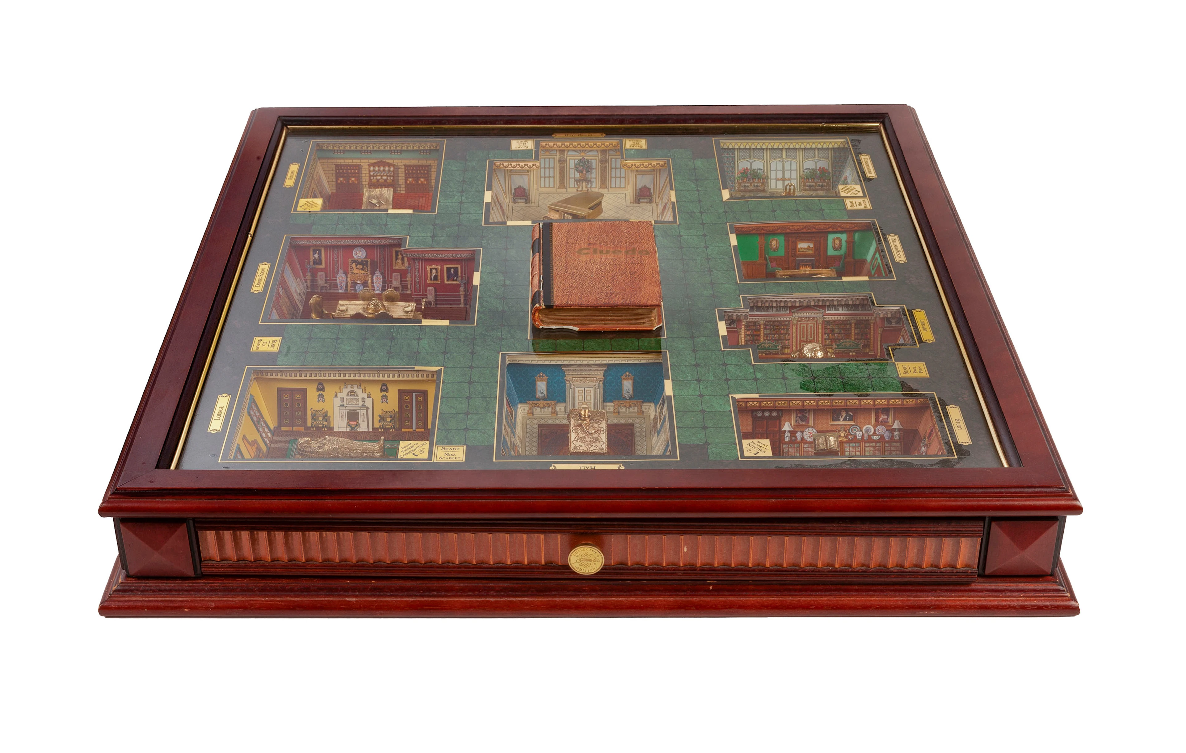 Cluedo _Collectors Edition,_ par Tonka Corporation, Belgique, fin
