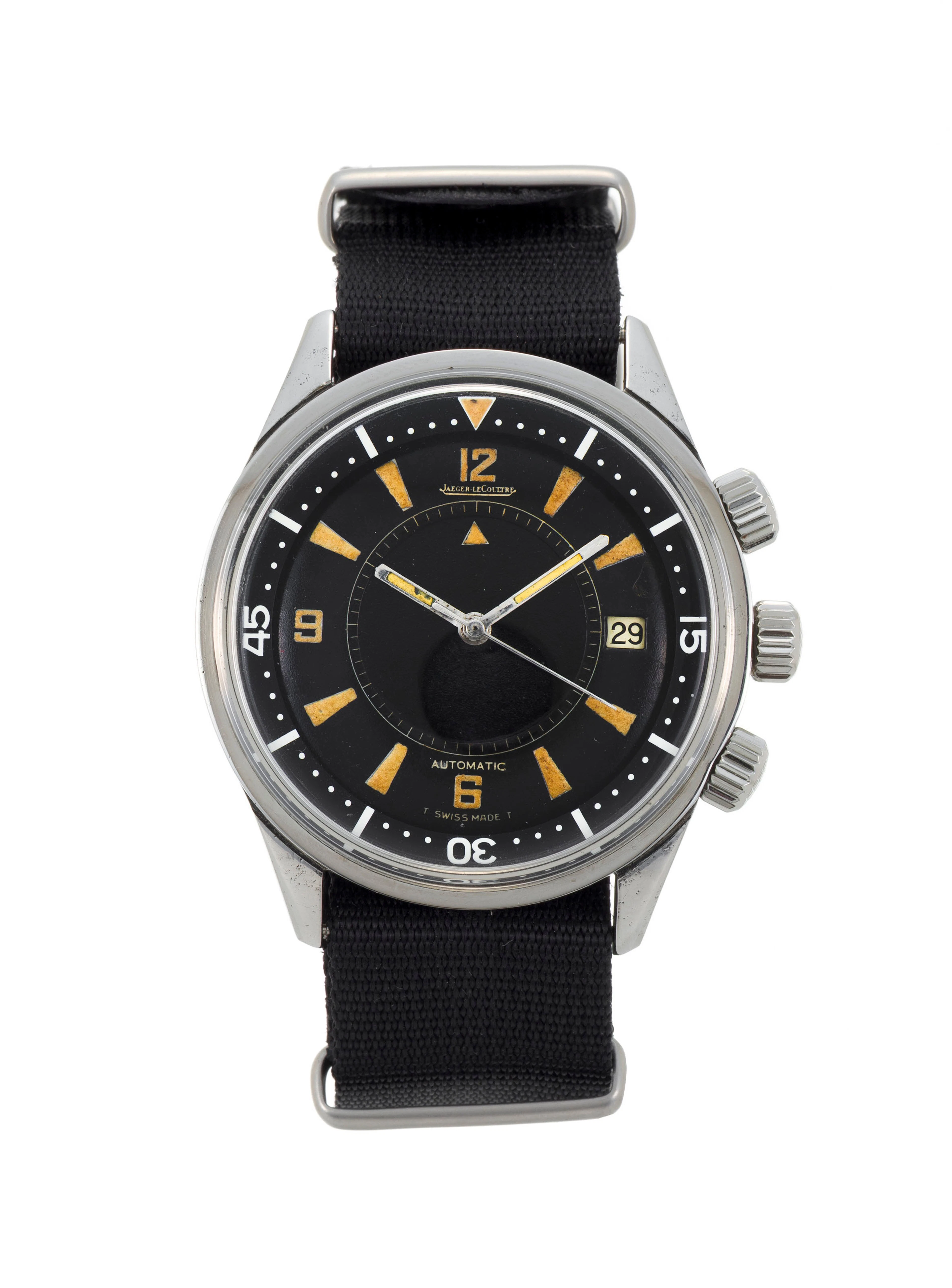 Jaeger-LeCoultre, Memovox "Polaris", réf. E 859, montre en acier avec