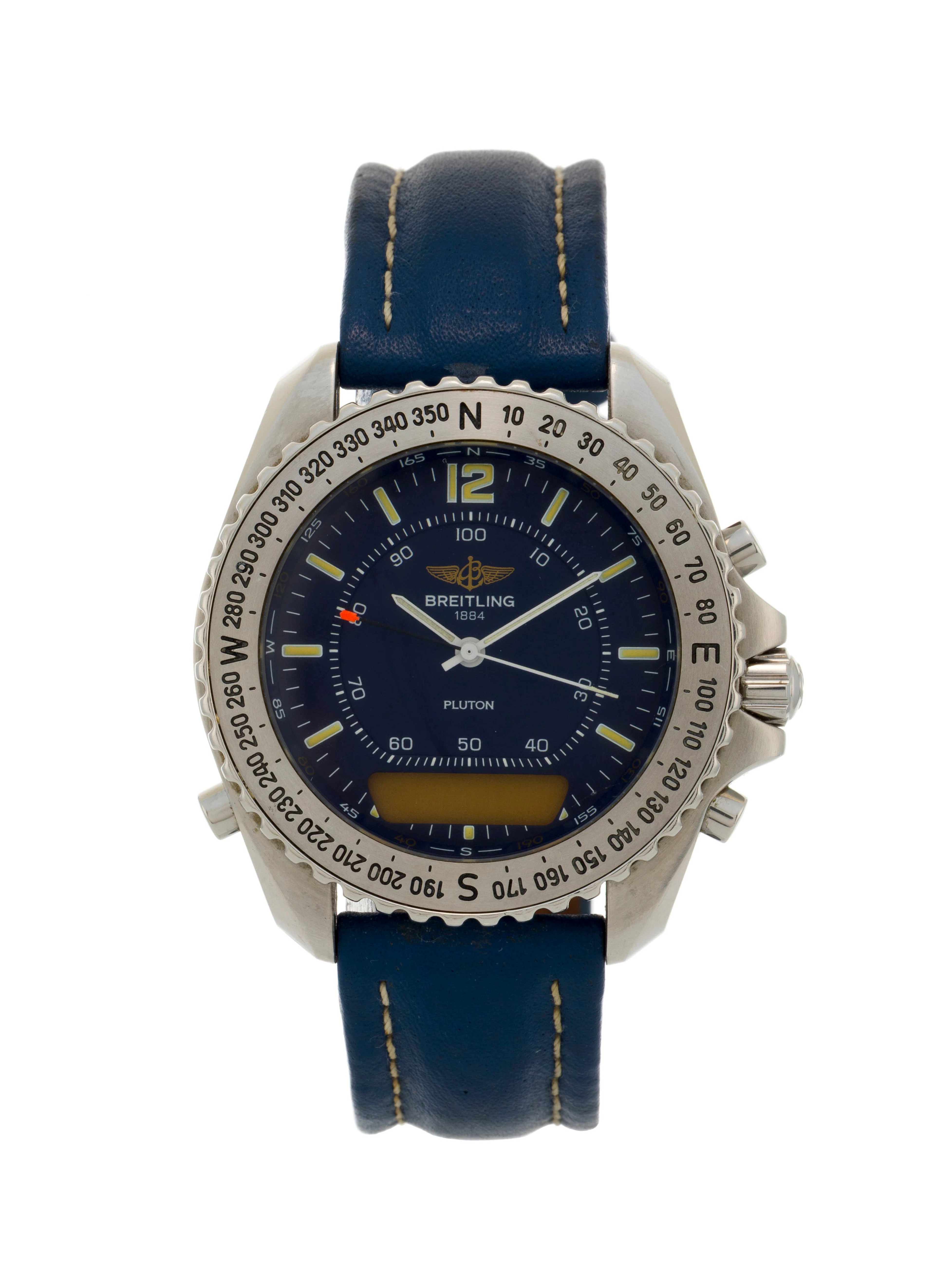 Breitling, Pluton, réf. A51038, montre avec une partie digital Mouvement: