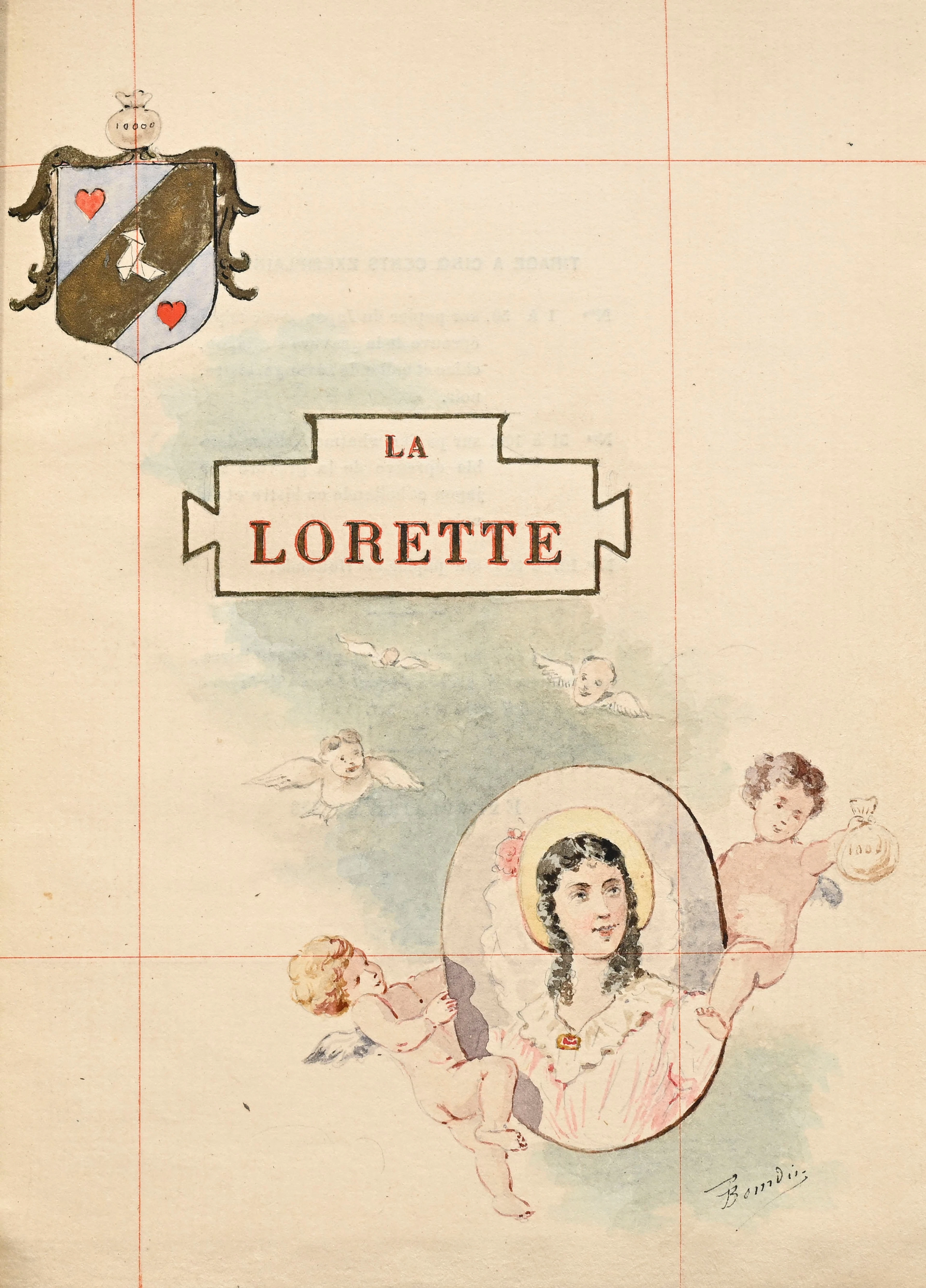 GONCOURT (Edmond & Jules de). La Lorette. Paris, Charpentier, 1883.