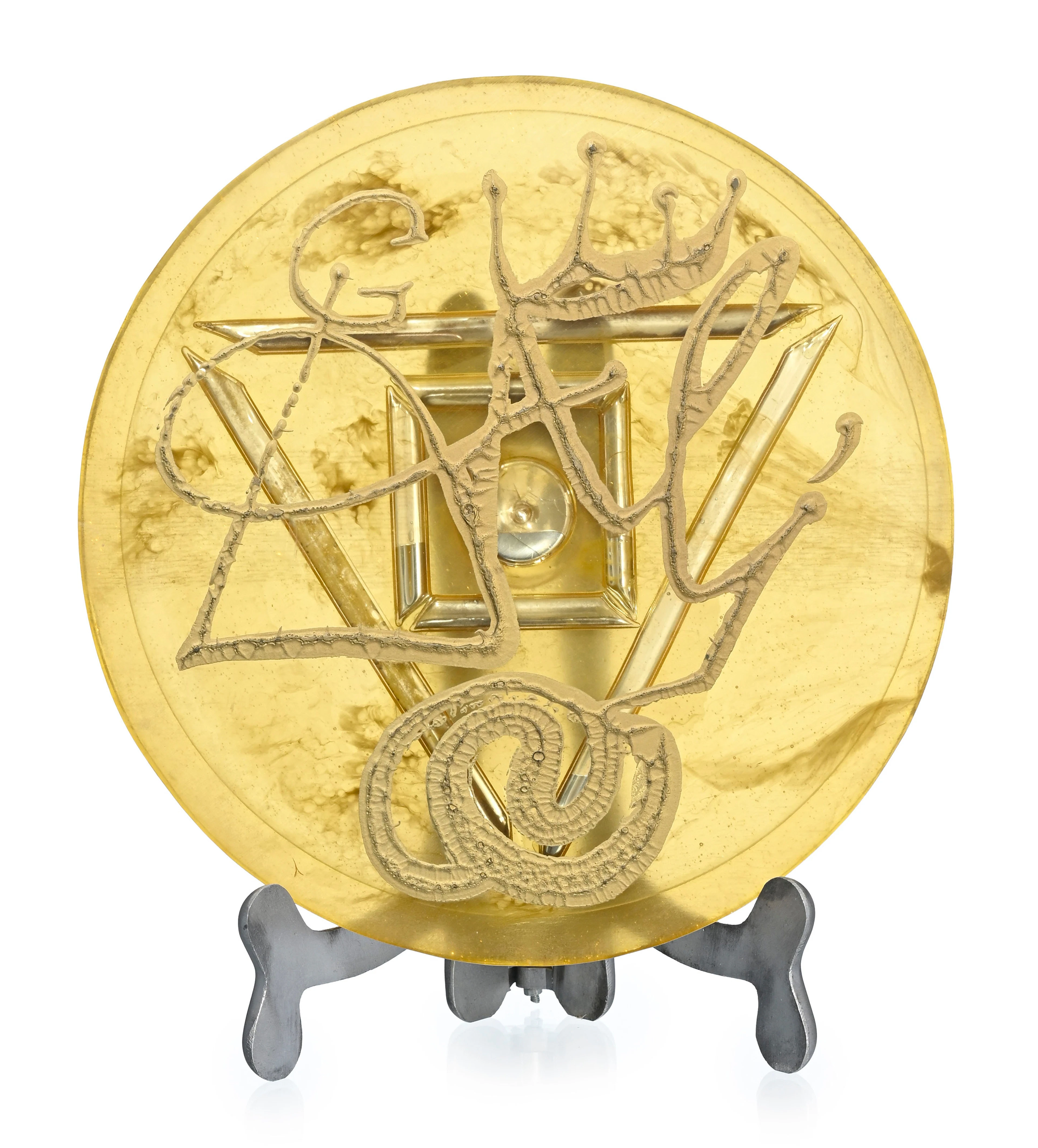 Salvador Dali (1904-1989), d'après, "Roue alchimique", ornement circulaire