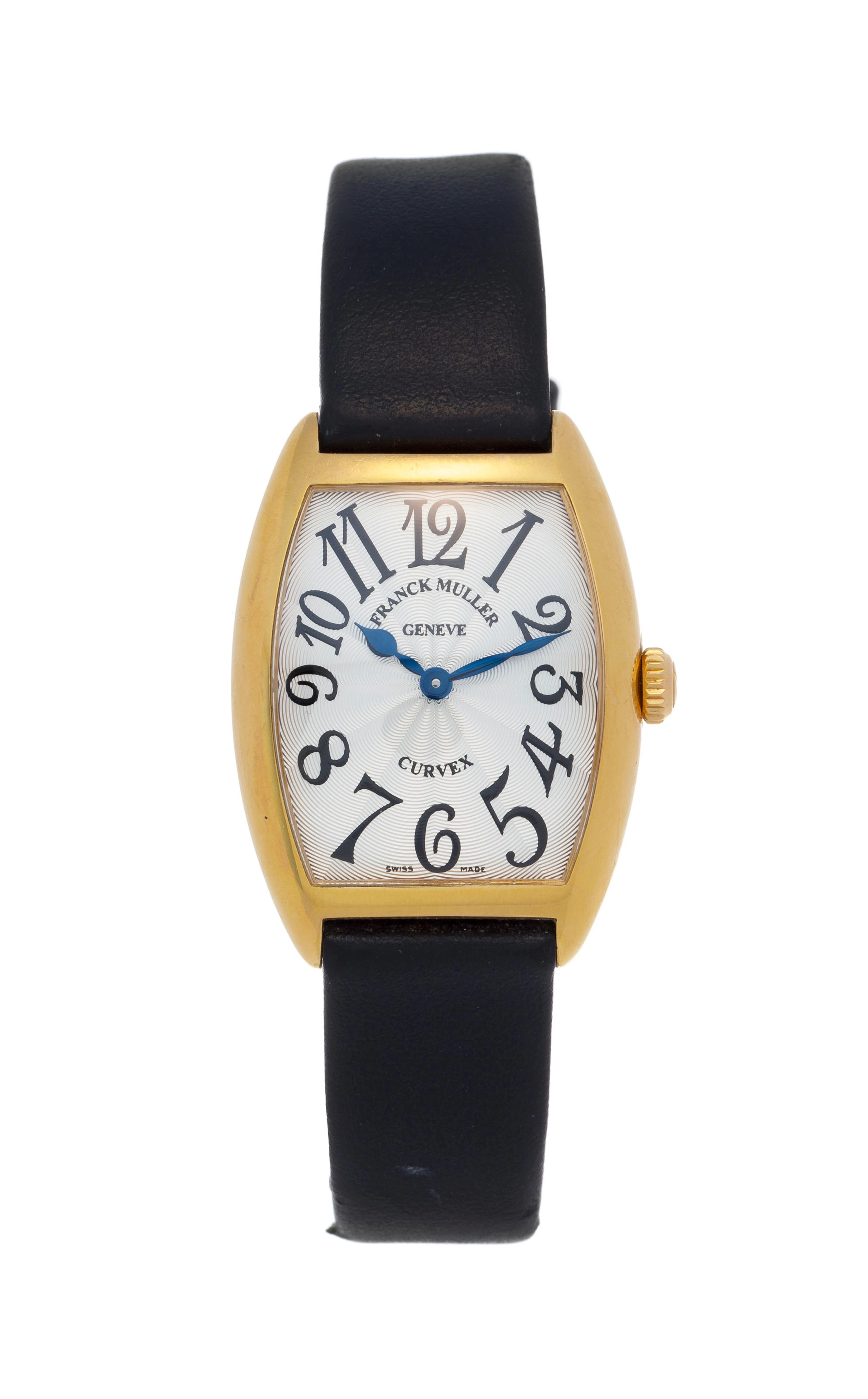 Franck Muller, Curvex, réf. 7502 QZ, montre en or rose 750, circa