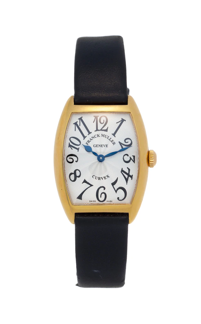 Franck Muller, Curvex, réf. 7502 QZ, montre en or rose 750, circa