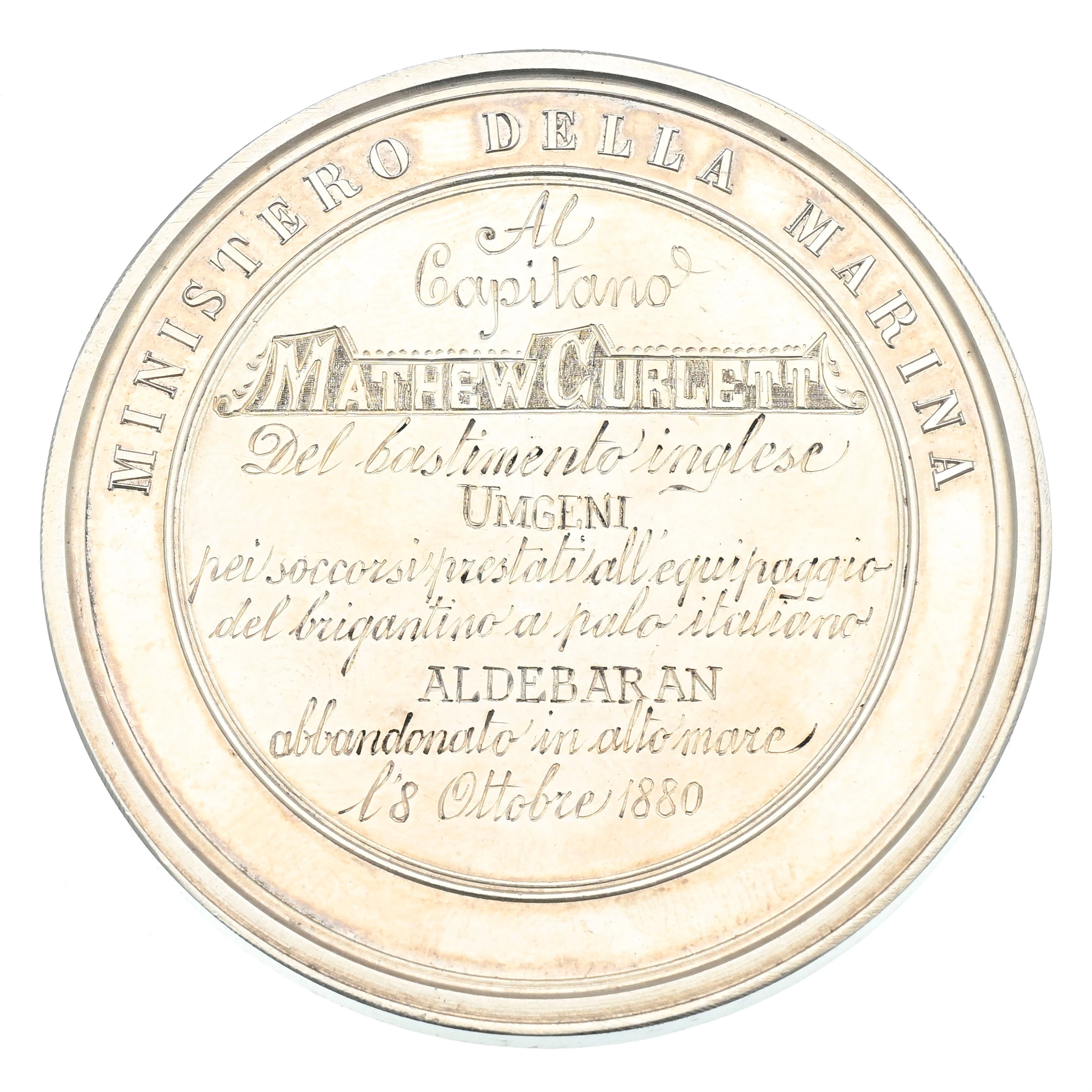 Royaume d'Italie, Humbert Ier (1878-1900), Ministère de la Marine