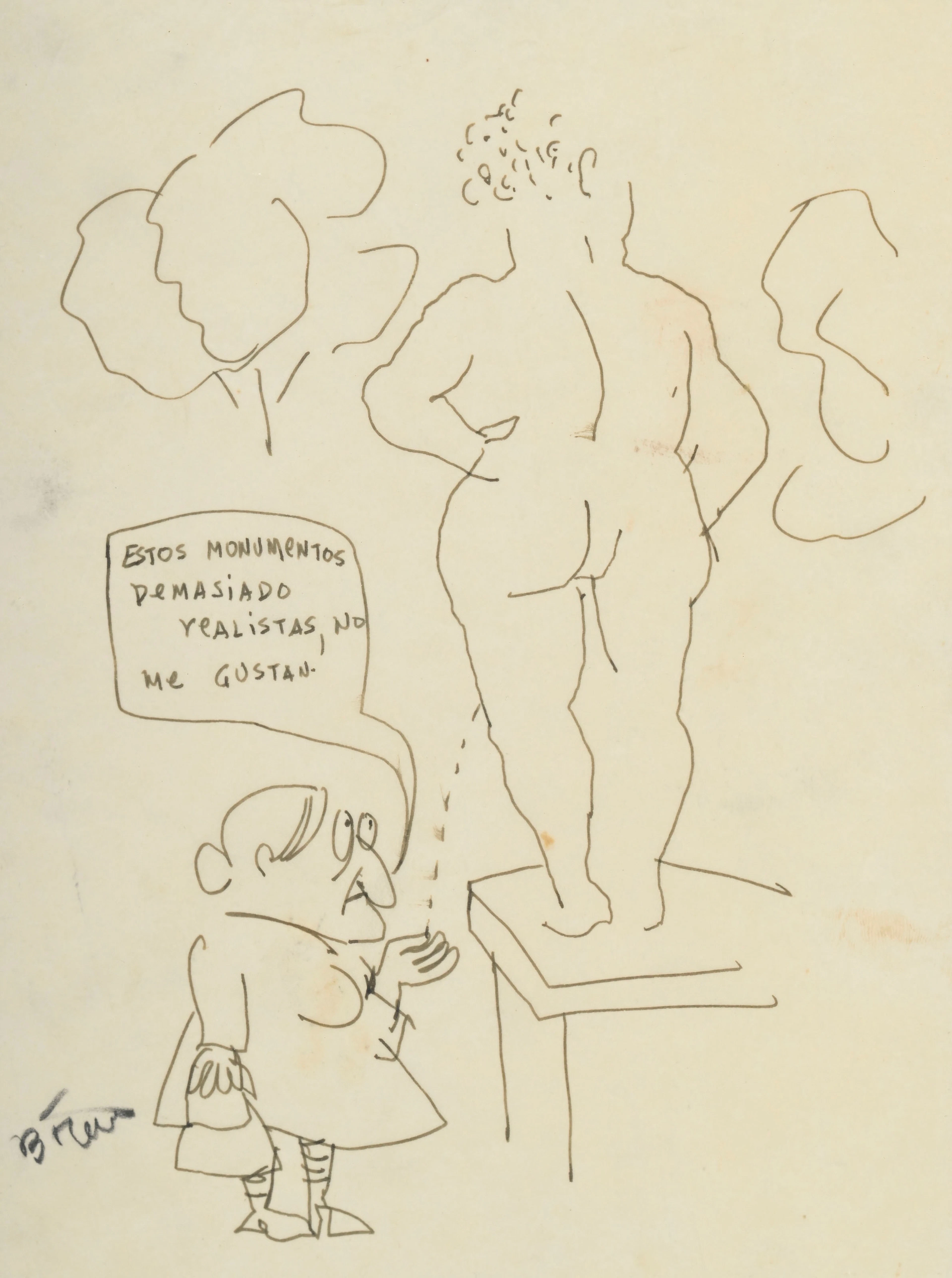 Fernando Botero (1932-2023), "Estos monumentos demasiado realistas