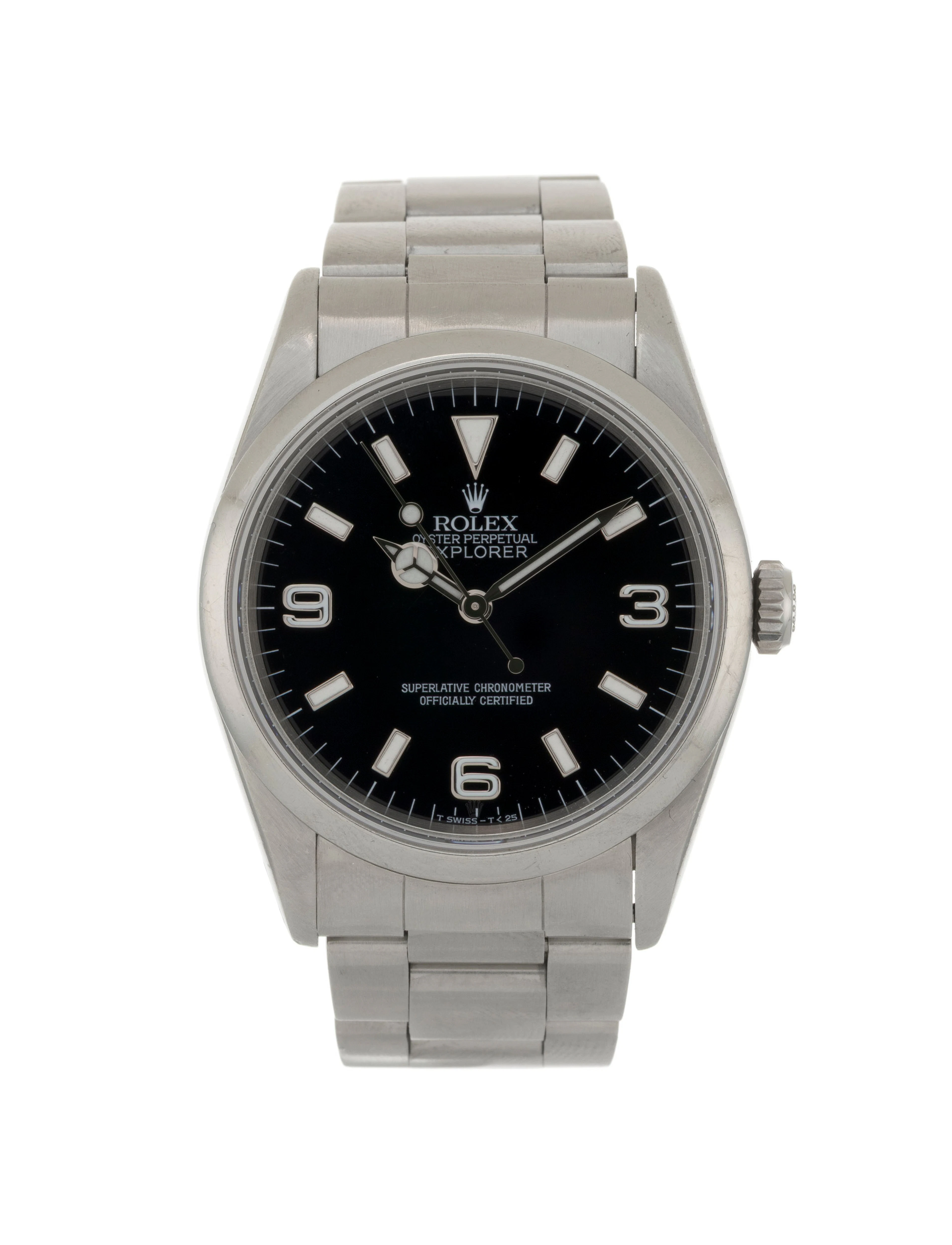 Rolex, Explorer, réf. 14270, montre-bracelet en acier, circa 1996