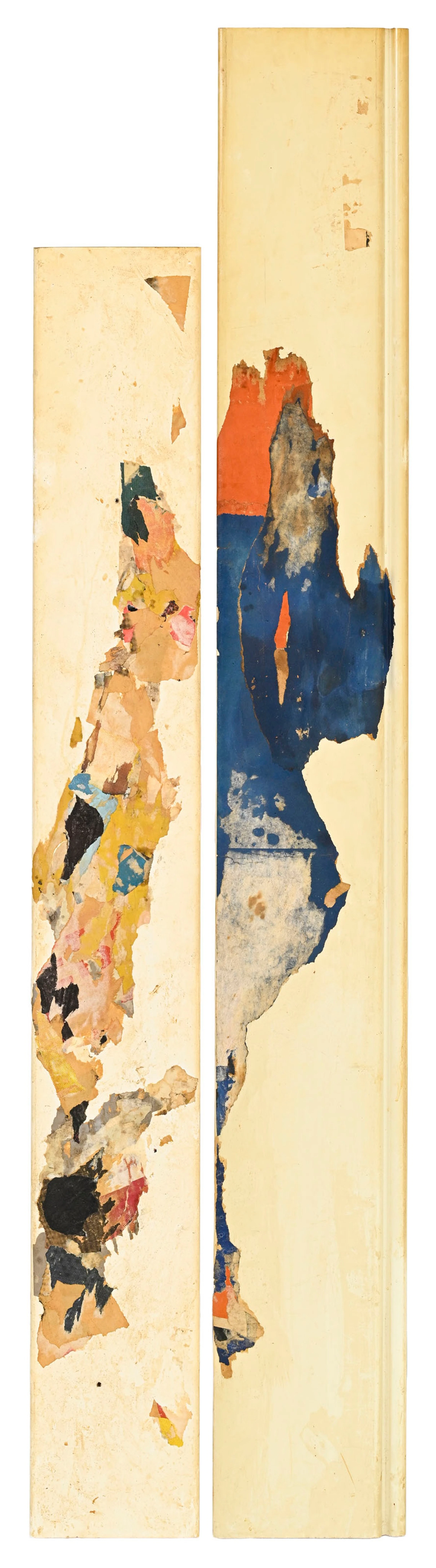 Raymond Hains (1926-2005), Composition, 1976 et 1983, 2 techniques