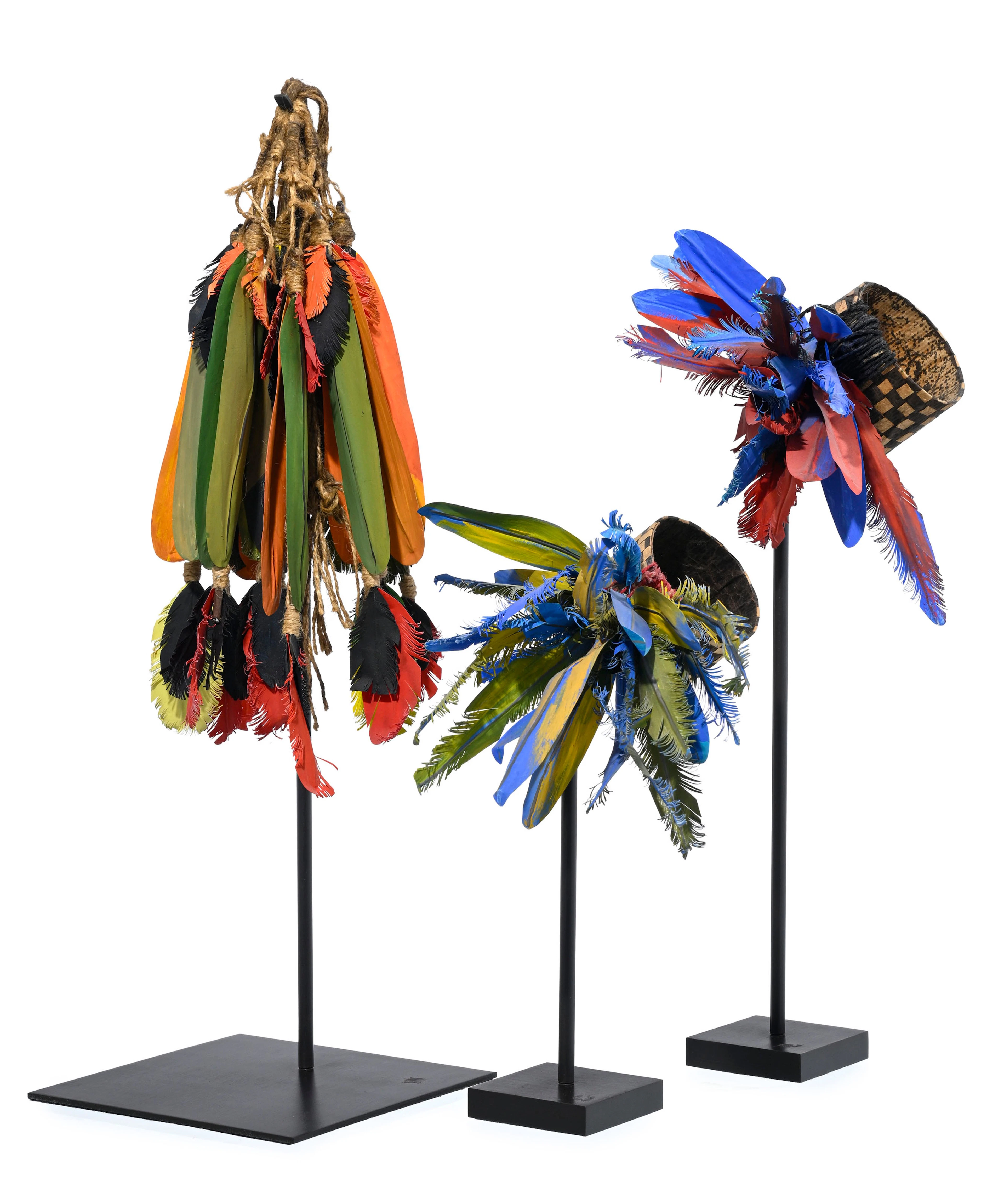 Isabelle de Borchgrave (1946-2024), 2 bracelets d'ornement et un bouquet
