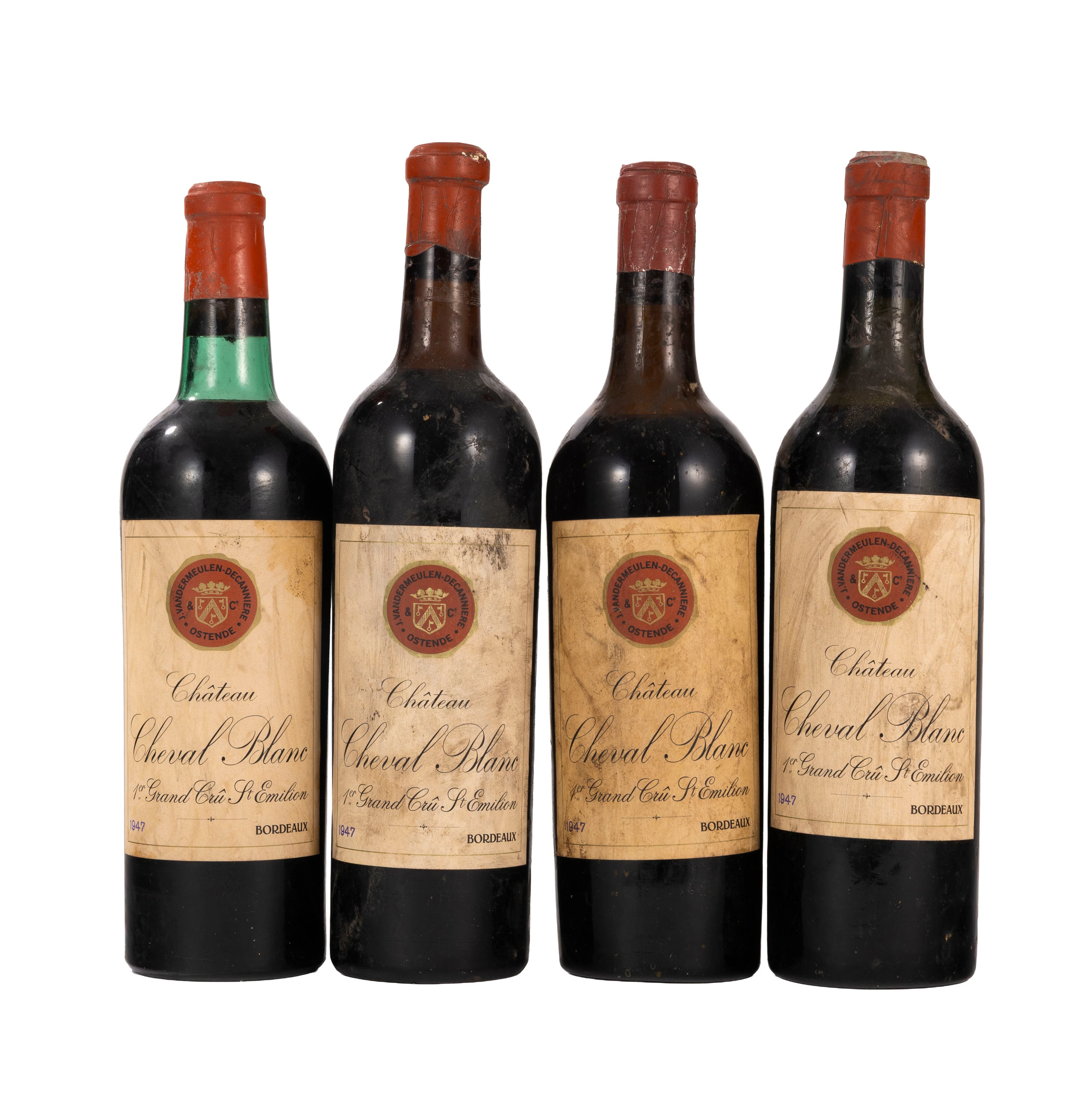 Ch. Cheval Blanc (mise Vandermeulen), 1947, Saint-Emilion,1er grand