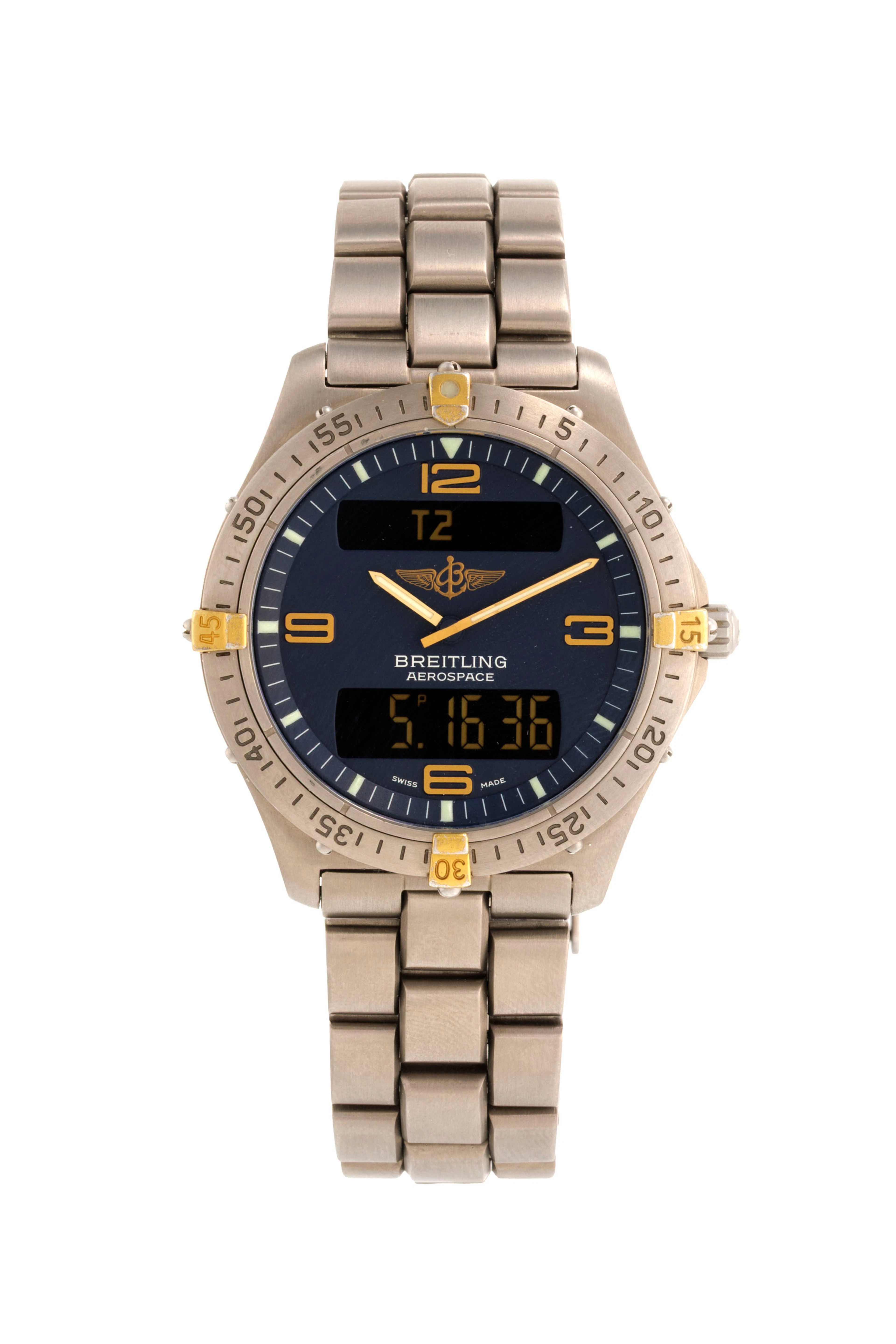 Breitling, Aerospace, réf. E56062, montre-bracelet en titane avec
