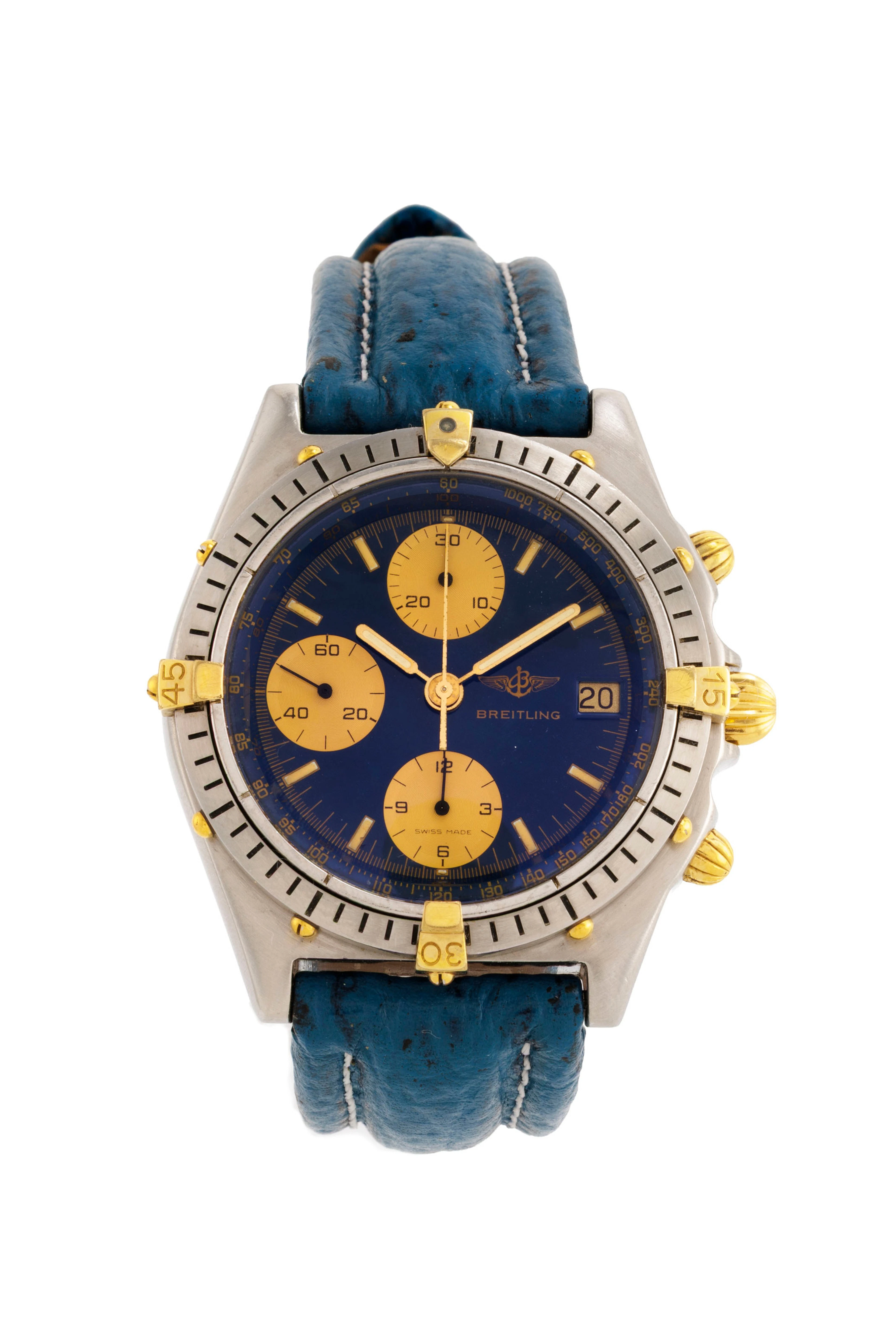 Breitling, Chronomat, réf. 81.950, montre chronographe en acier et