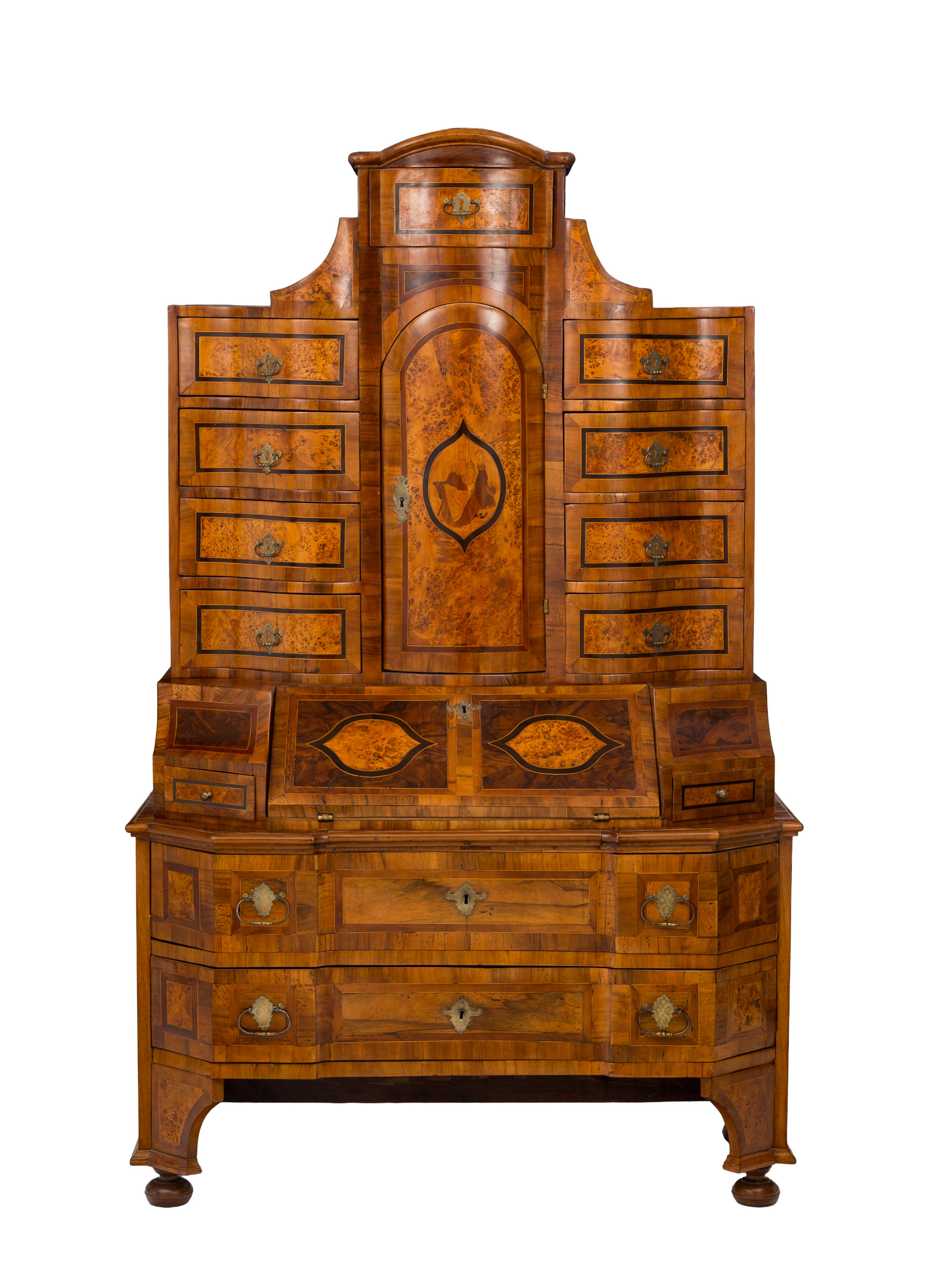 Secrétaire tabernacle Baroque, Allemagne ou Autriche, XVIIIe s., en