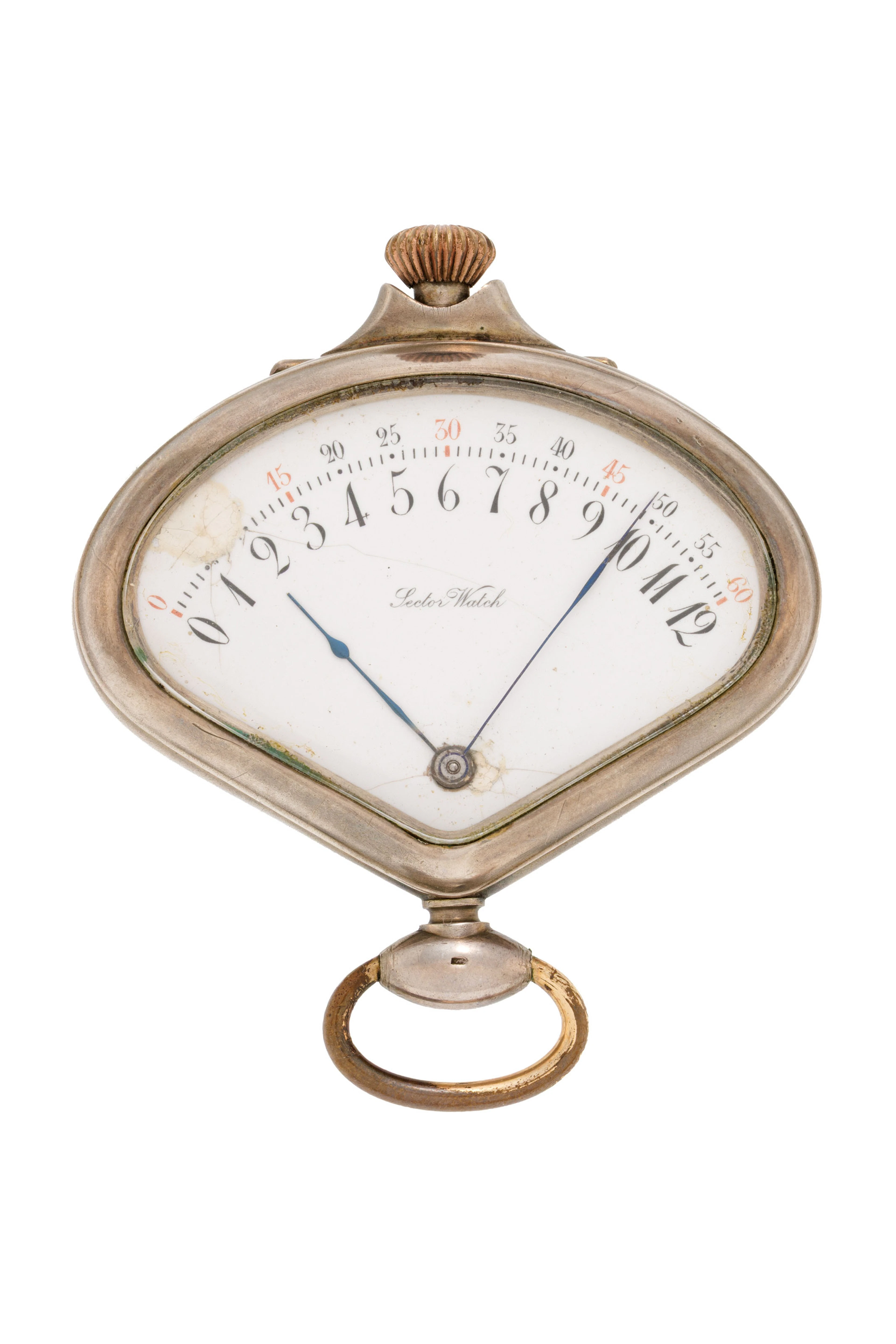 Sector Watch et Record Watch, Brevet n°27961, montre de poche en argent