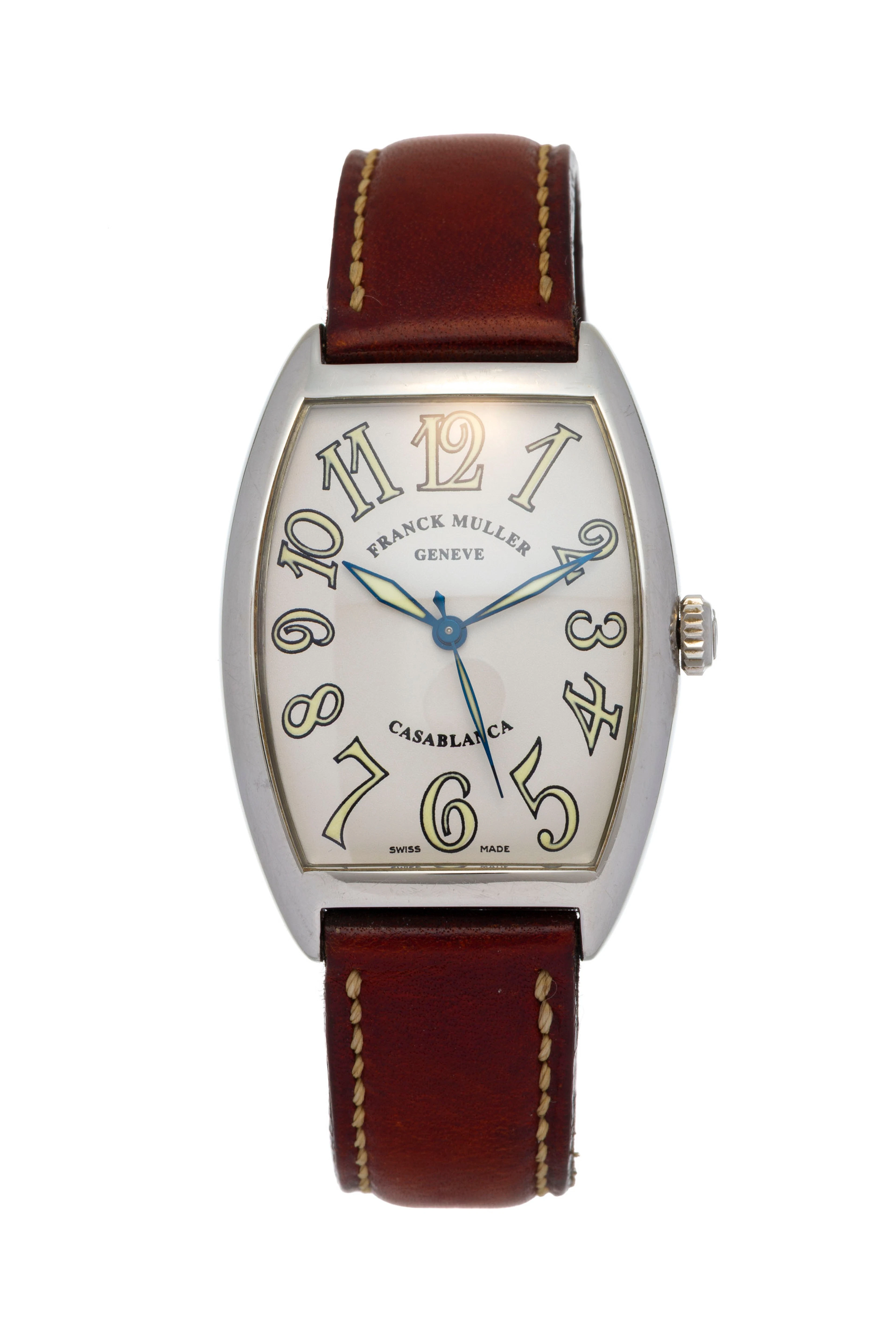 Franck Muller, Casablanca, réf. 2852, montre en acier Mouvement: cal.