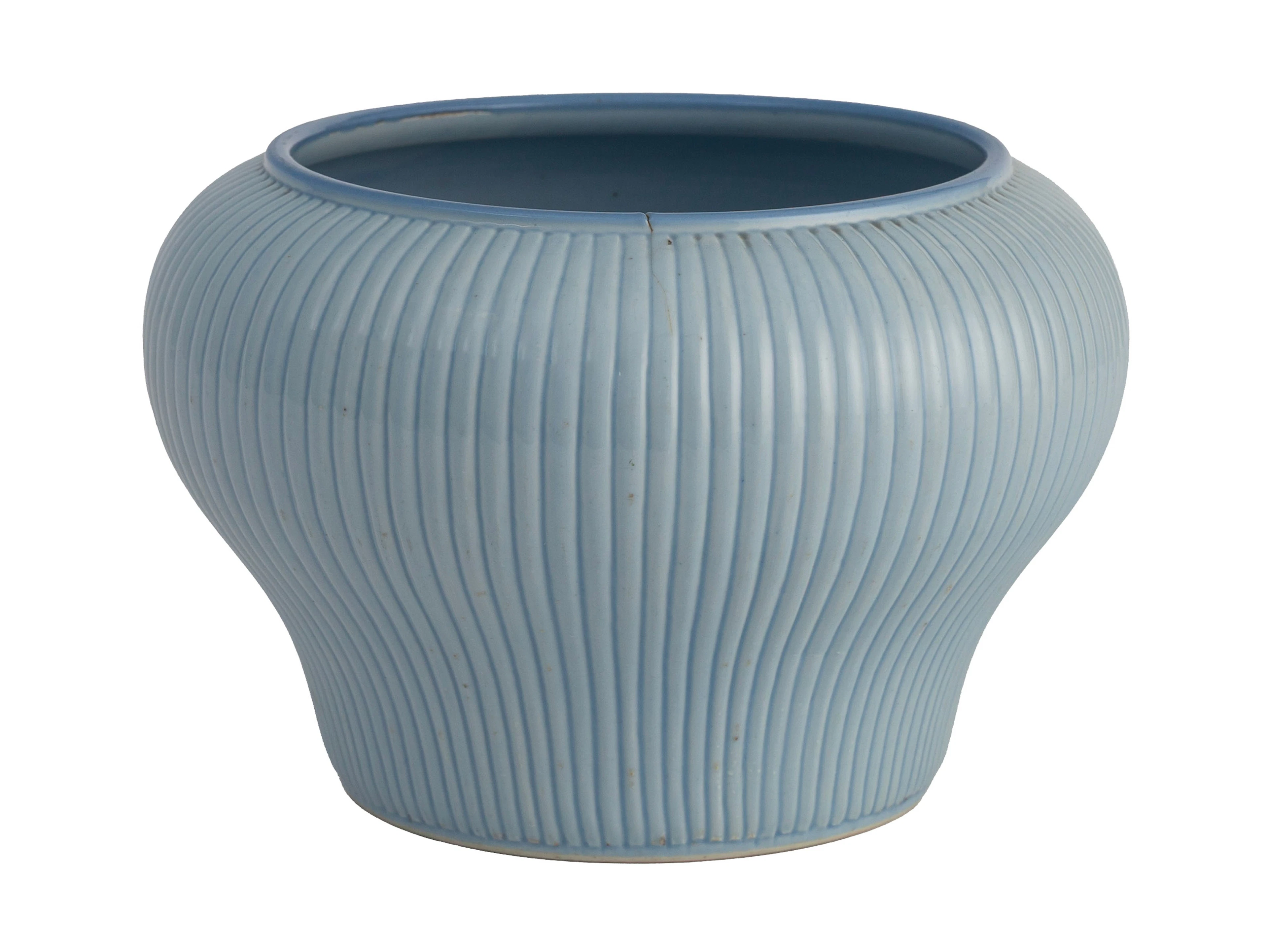 Jardinière en porcelaine à glaçure "clair de lune", Chine, XXe s.