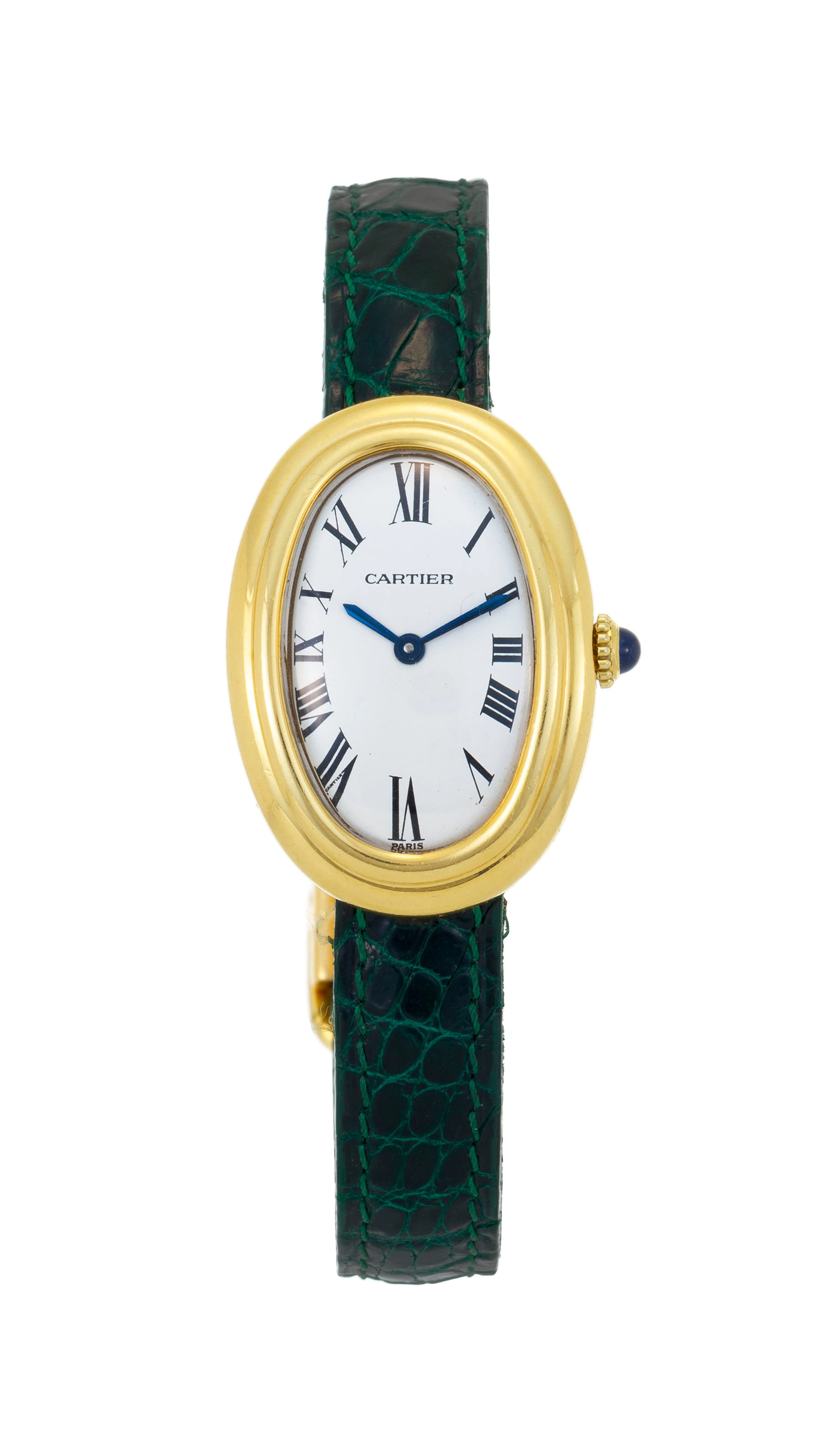 Cartier, Baignoire, réf. 7809, montre en or 750, années 1980 Mouvement:
