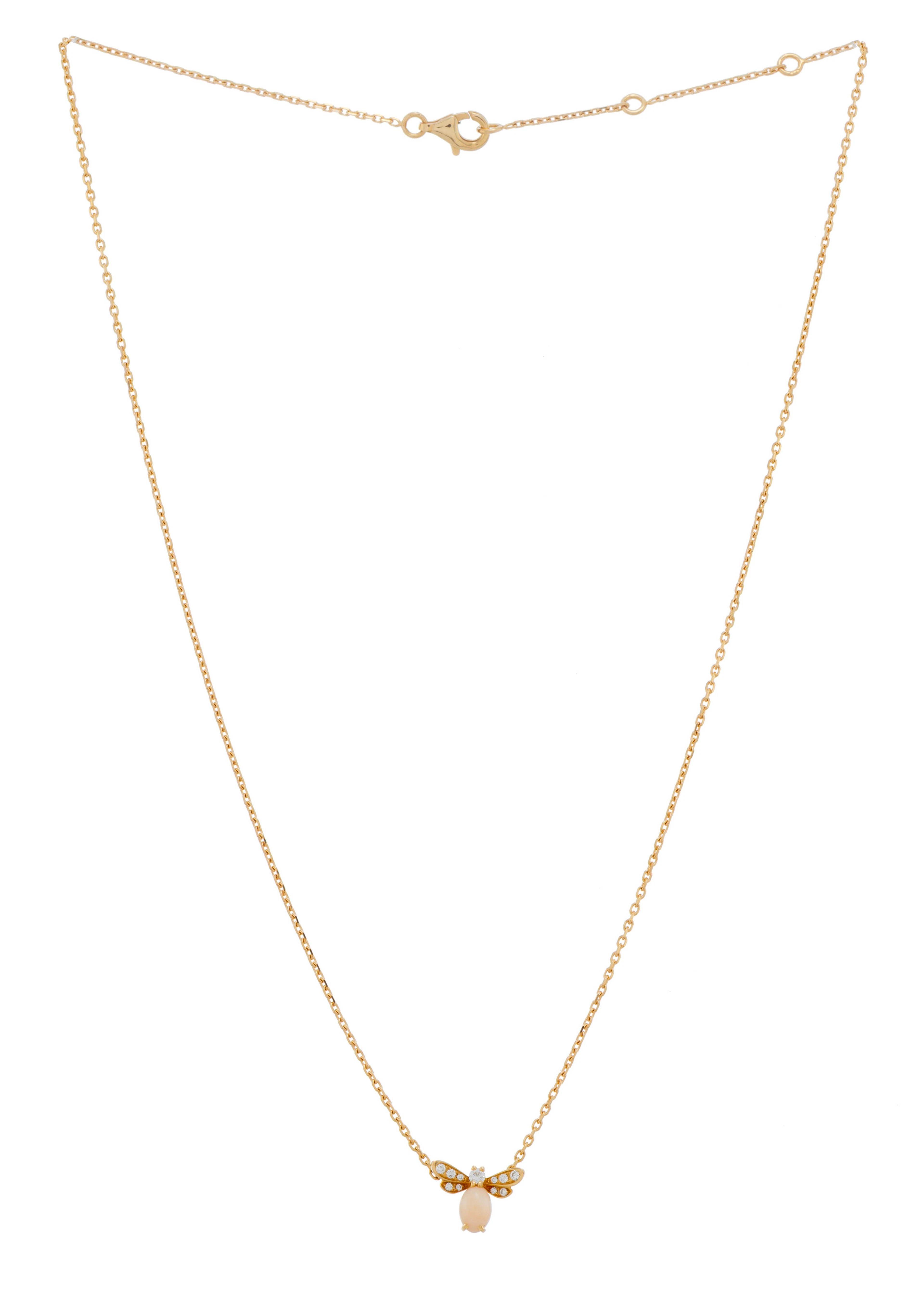 Chaumet, Attrape-moi, collier or rose 750 à maille forçat retenant