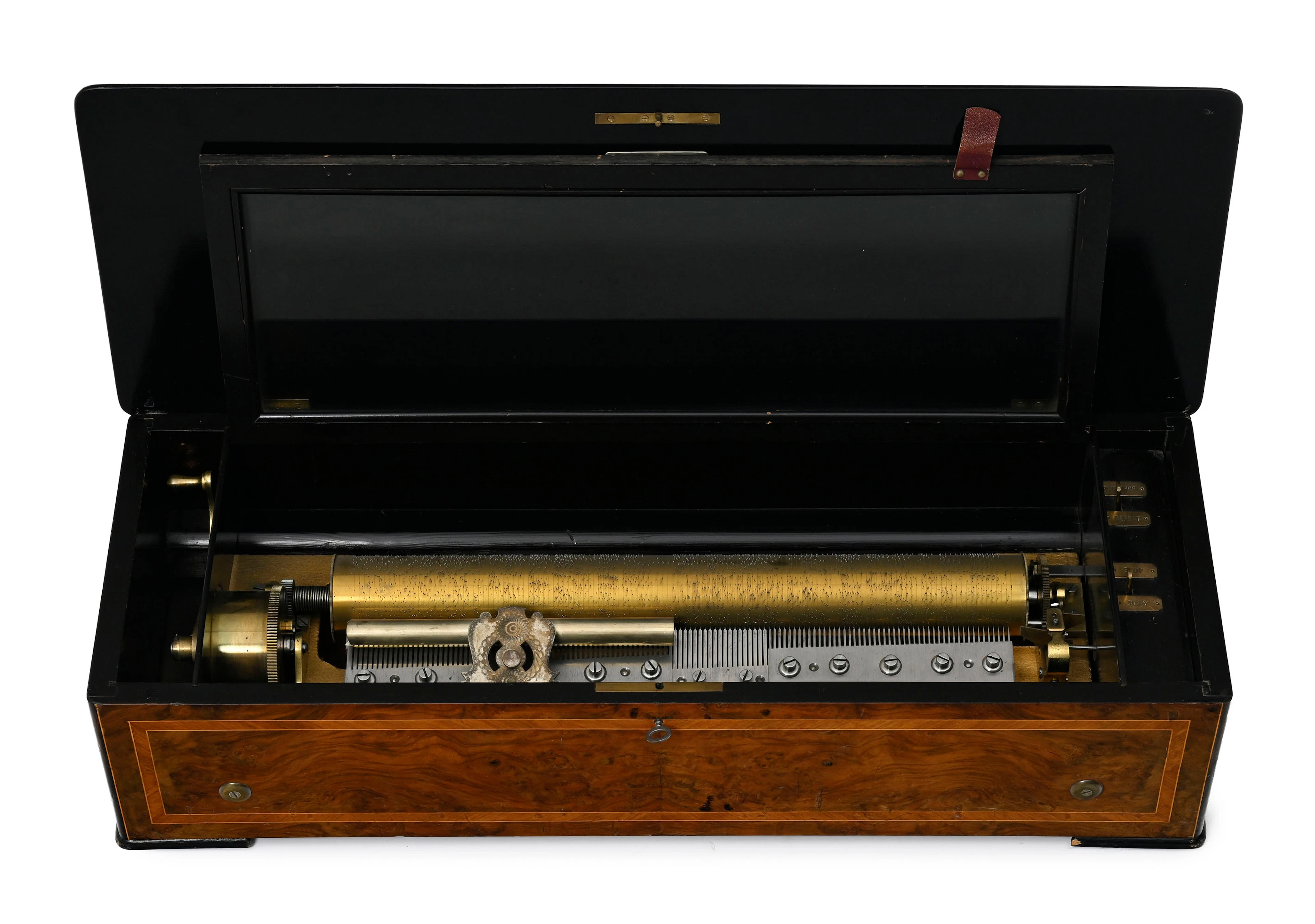 Boite à musique par Samuel Troll & Fils à Genève, dernier 1/4 du XIXe