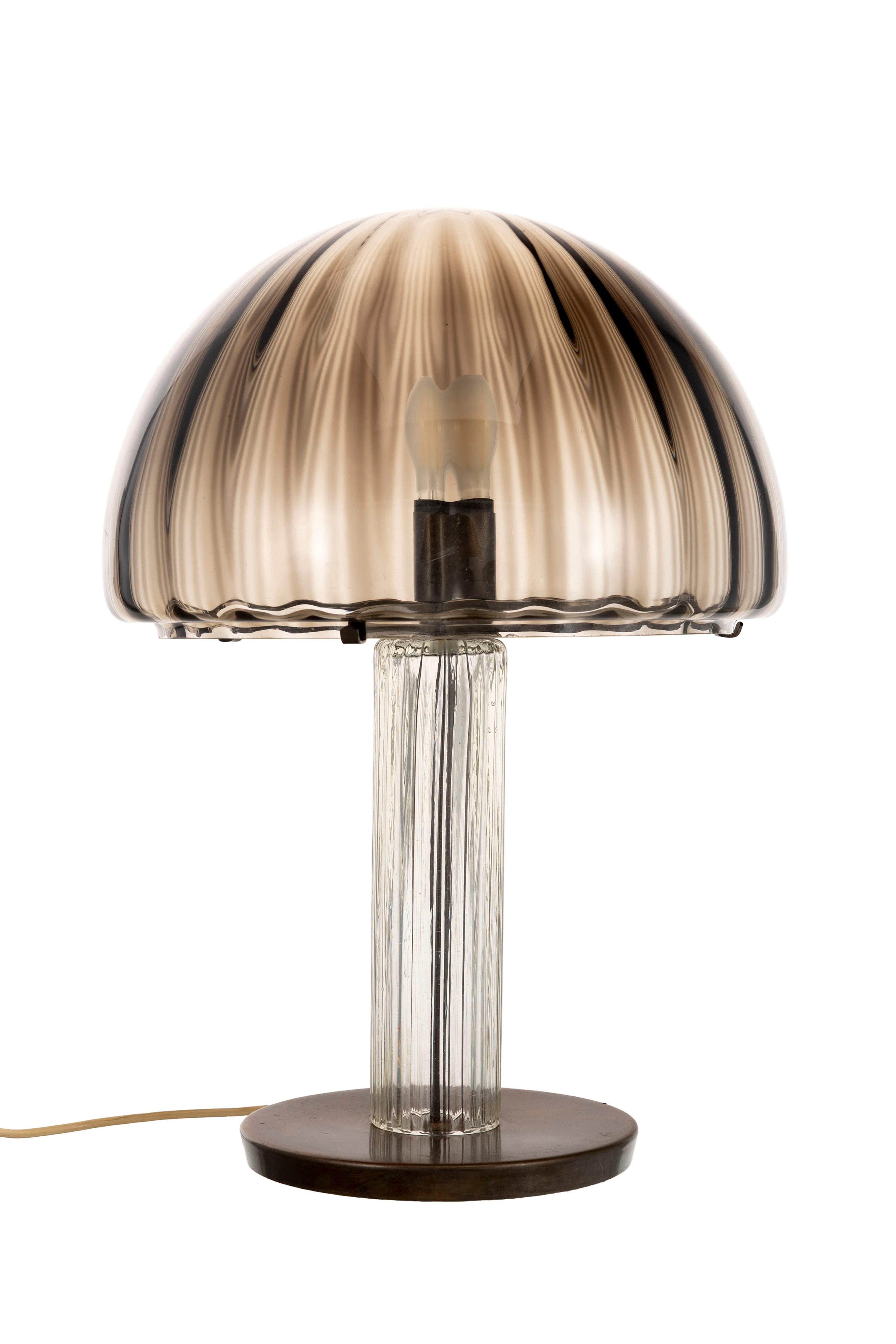 Lampe de salon Cordonata 835 pour Venini, Italie, circa 1976, en verre