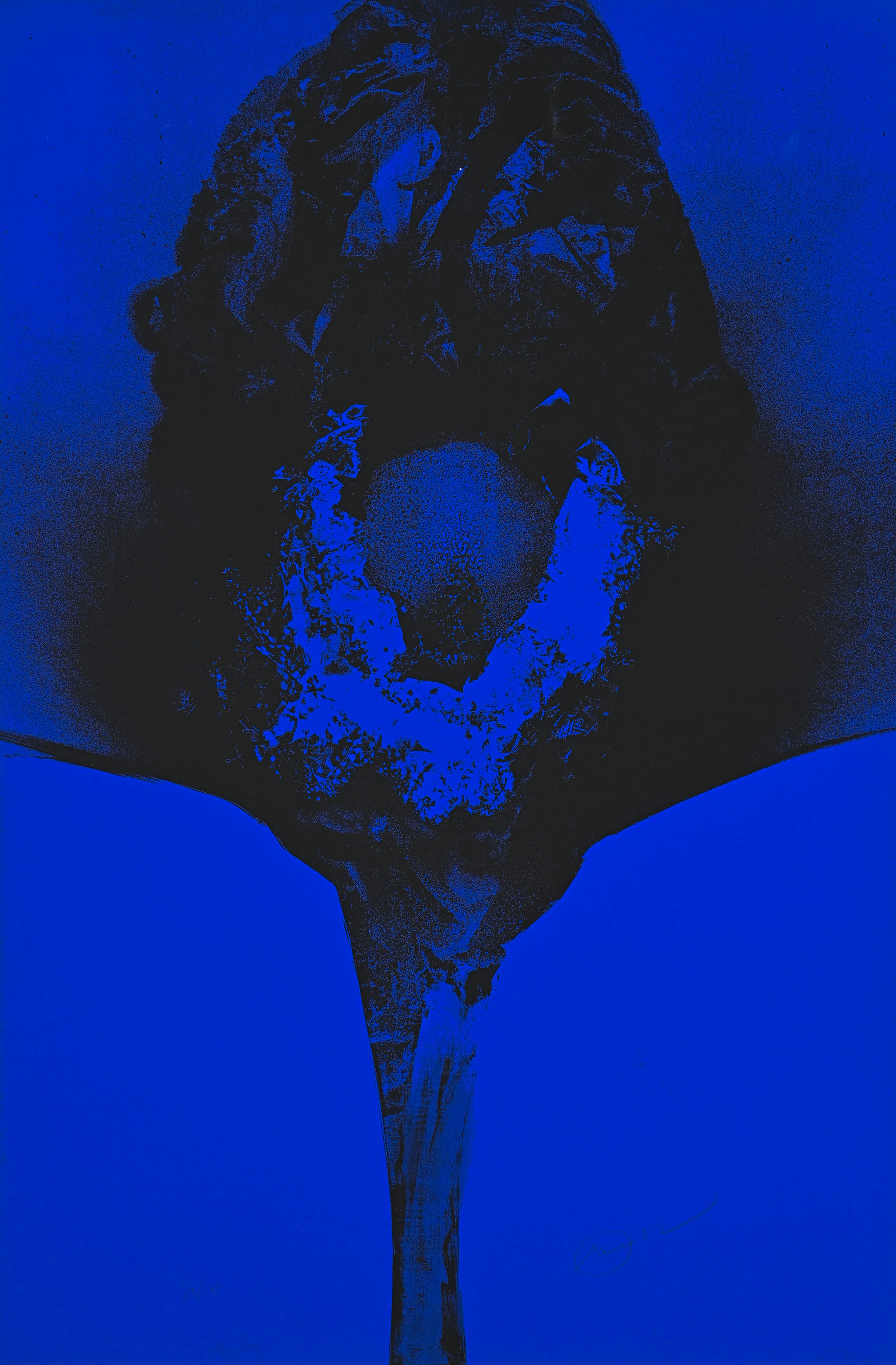 Otto Piene (1928-2014), From: Addis Abeba, 1972, sérigraphie couleurs