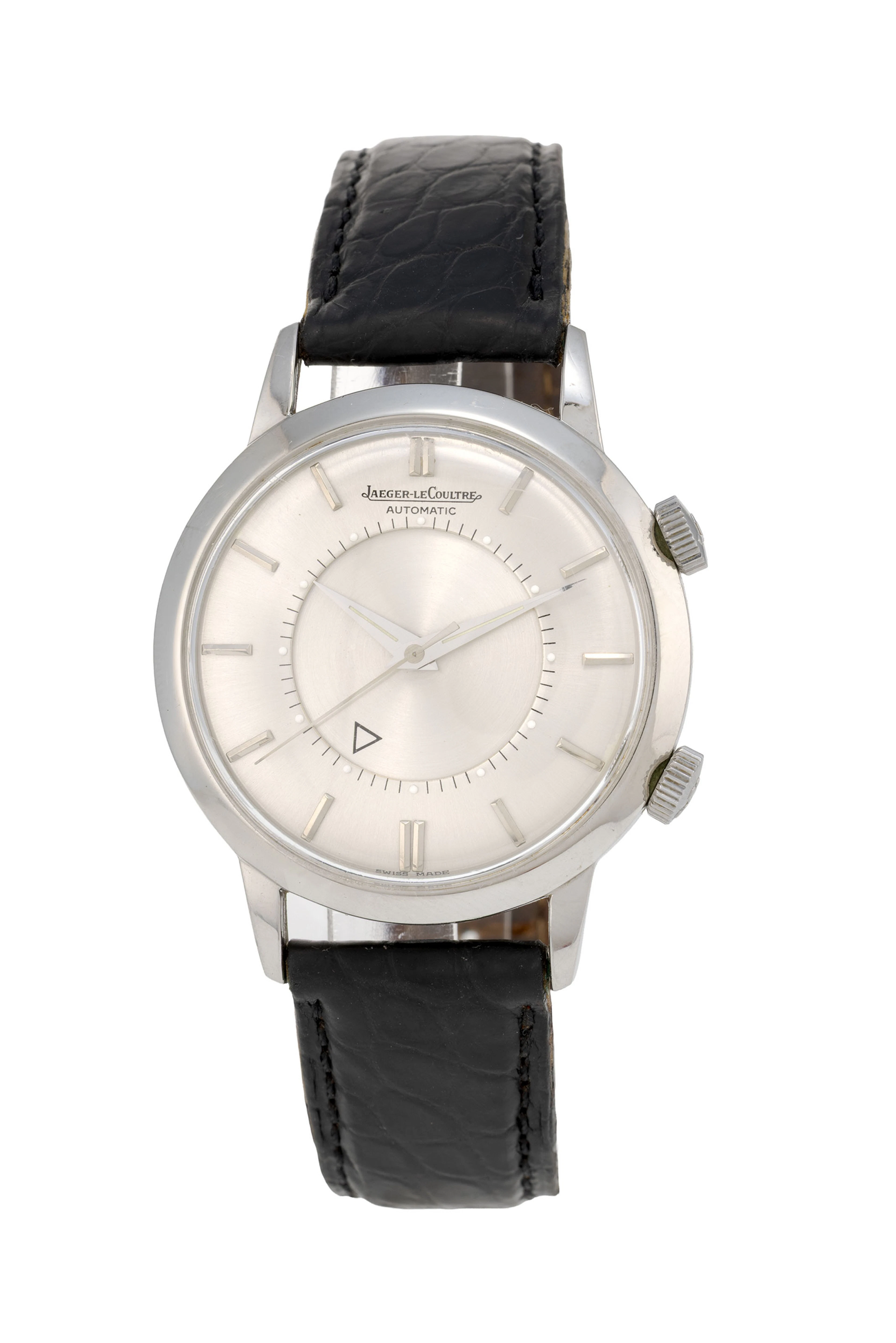 Jaeger-LeCoultre, Memovox, montre en acier avec alarme Mouvement: