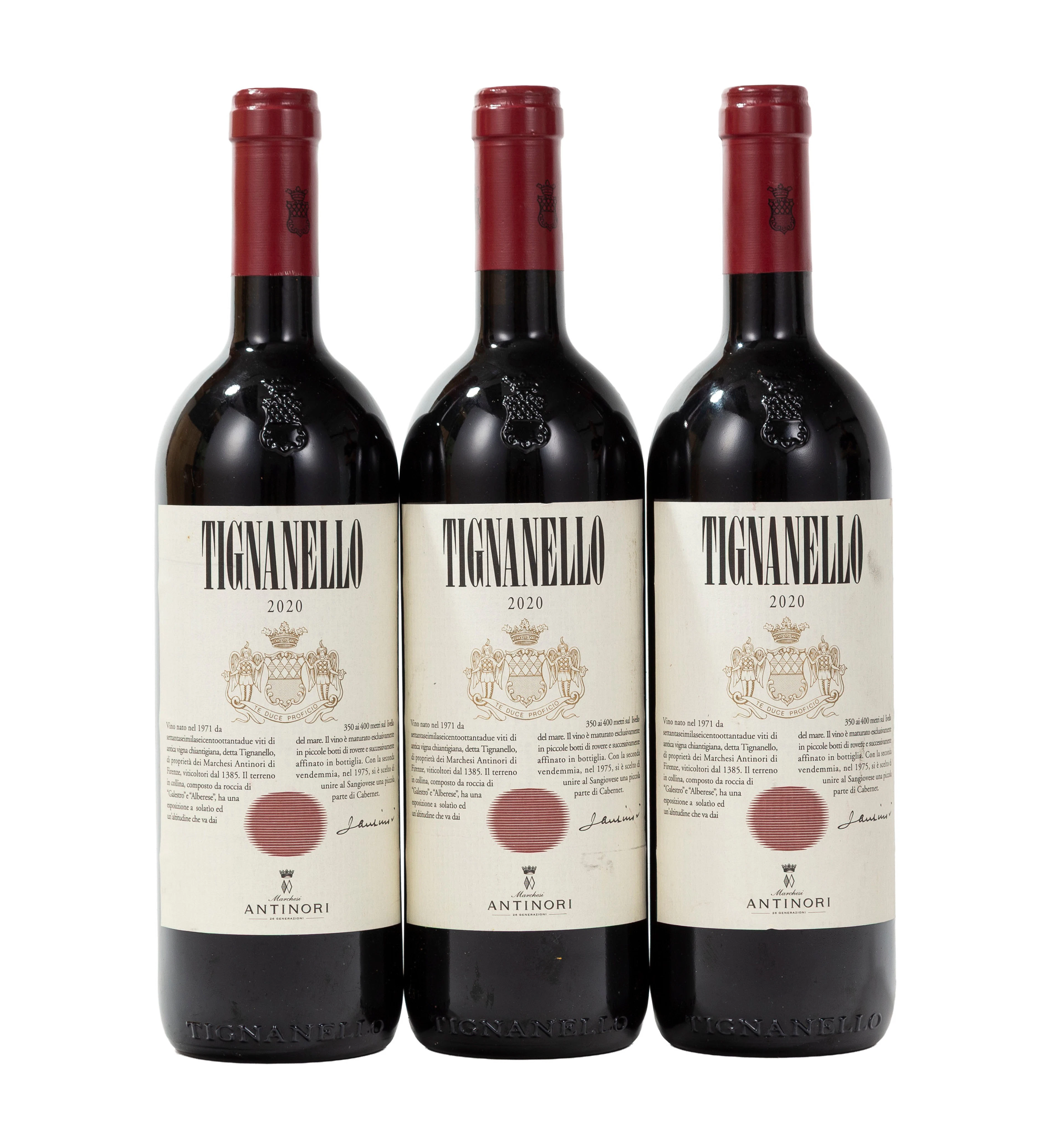 Tignanello, 2020, Italie, 3 bts