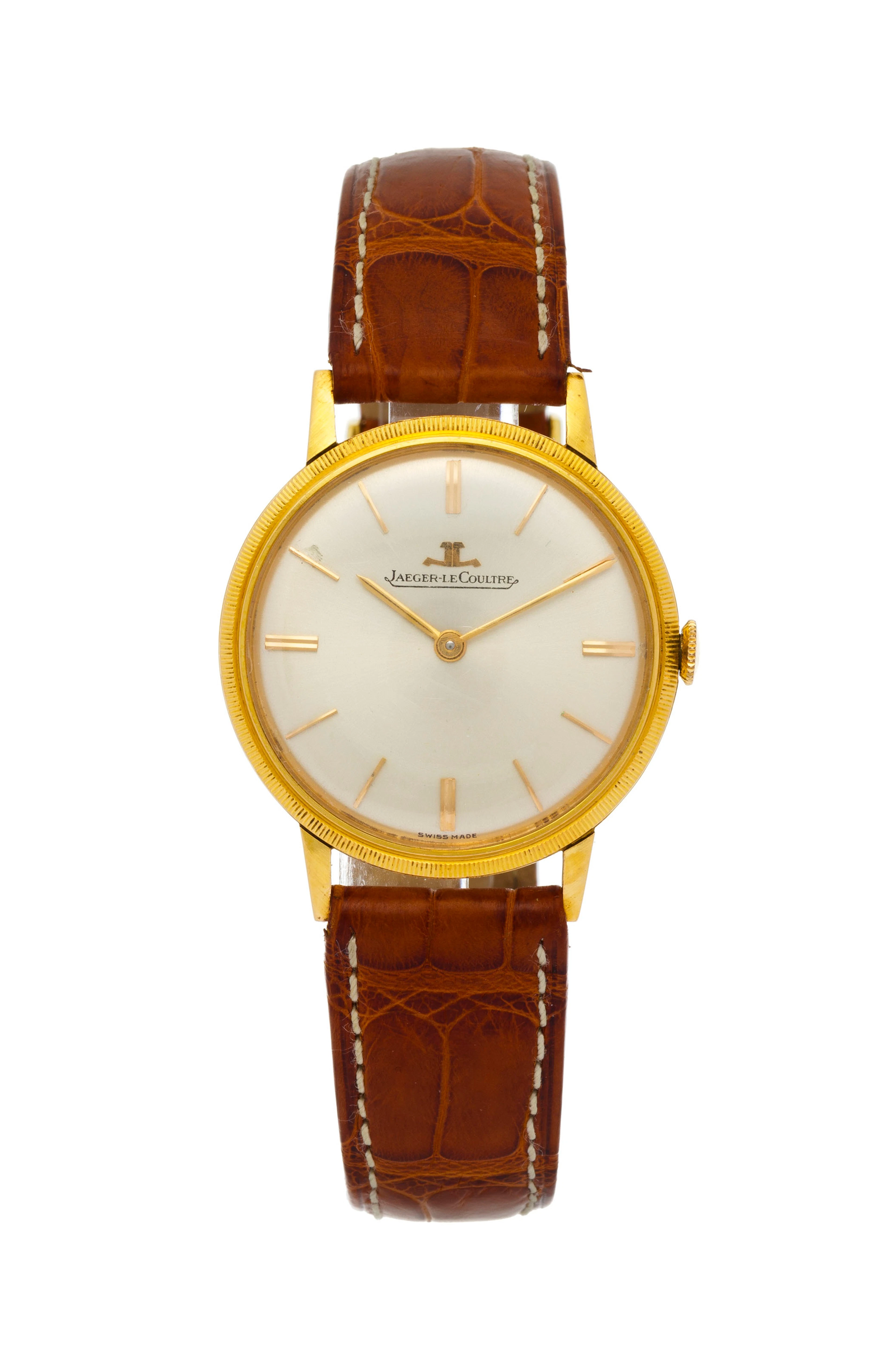 Jaeger-LeCoultre, montre en or 750, années 1960 Mouvement: cal. 818/2