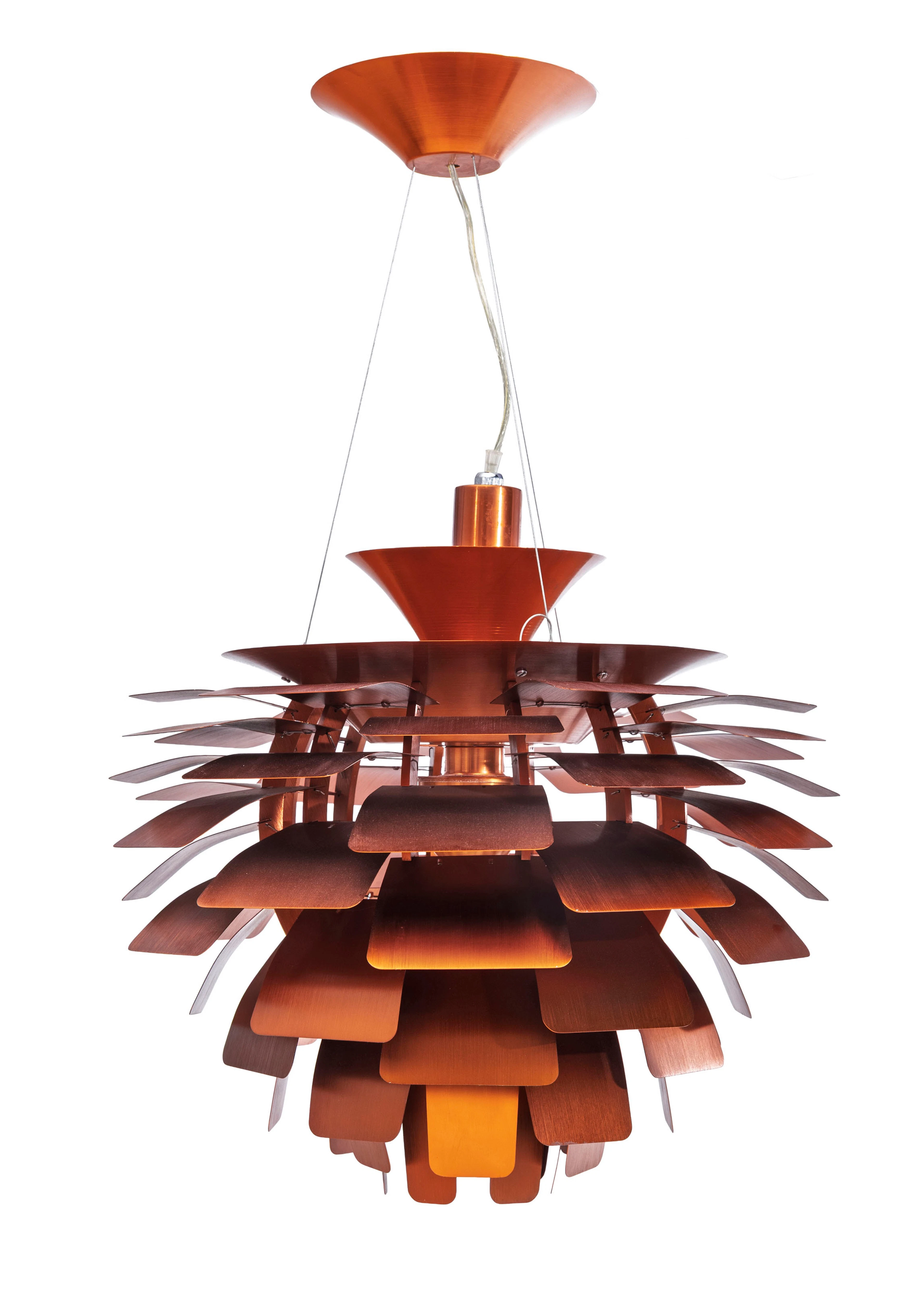 Suspension Artichoke d'après Poul Henningsen (1894-1967), sans marque