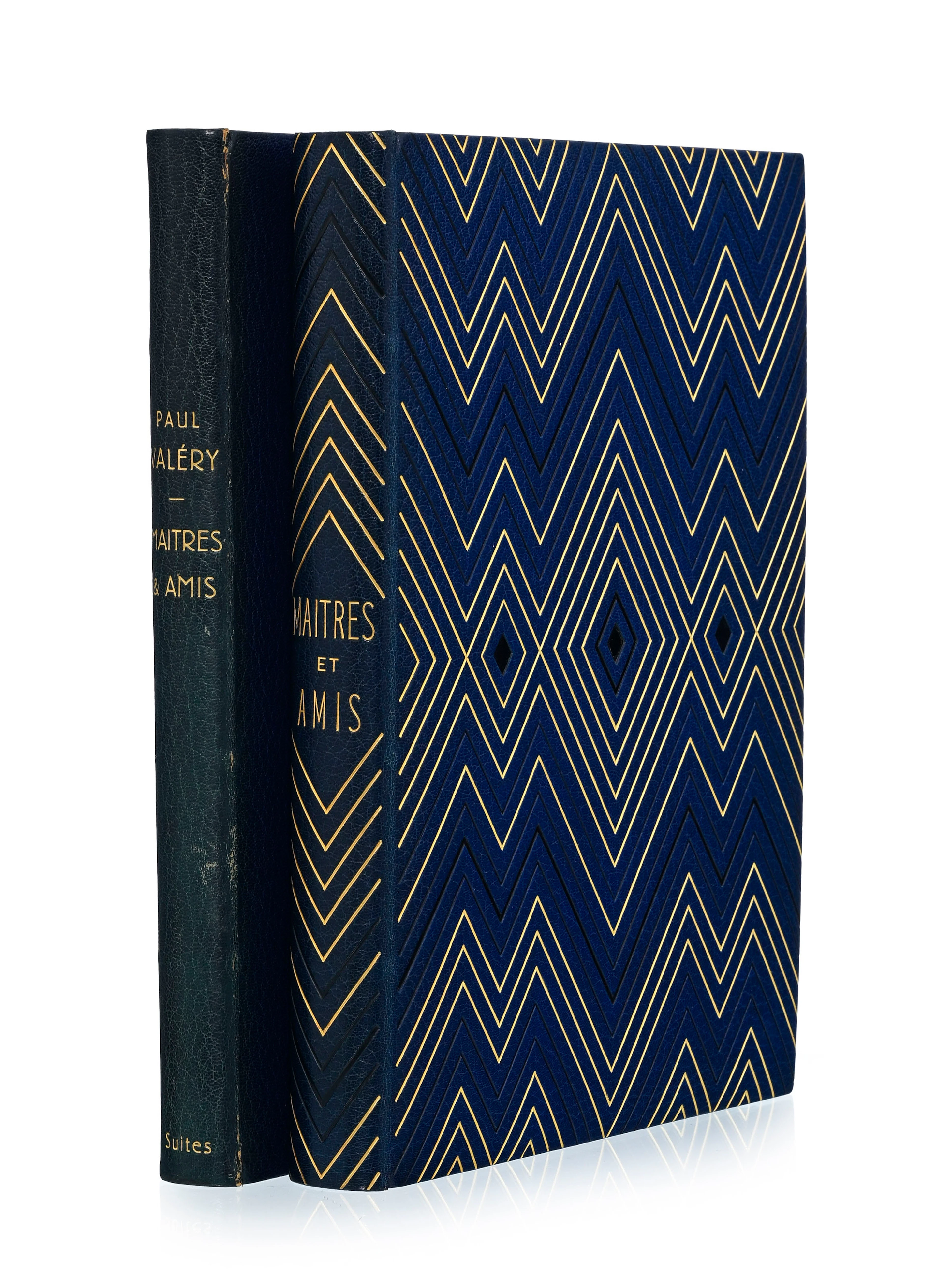 VALÉRY (Paul). Maîtres et amis. Paris, s. n., 1927. 2 vol. grands