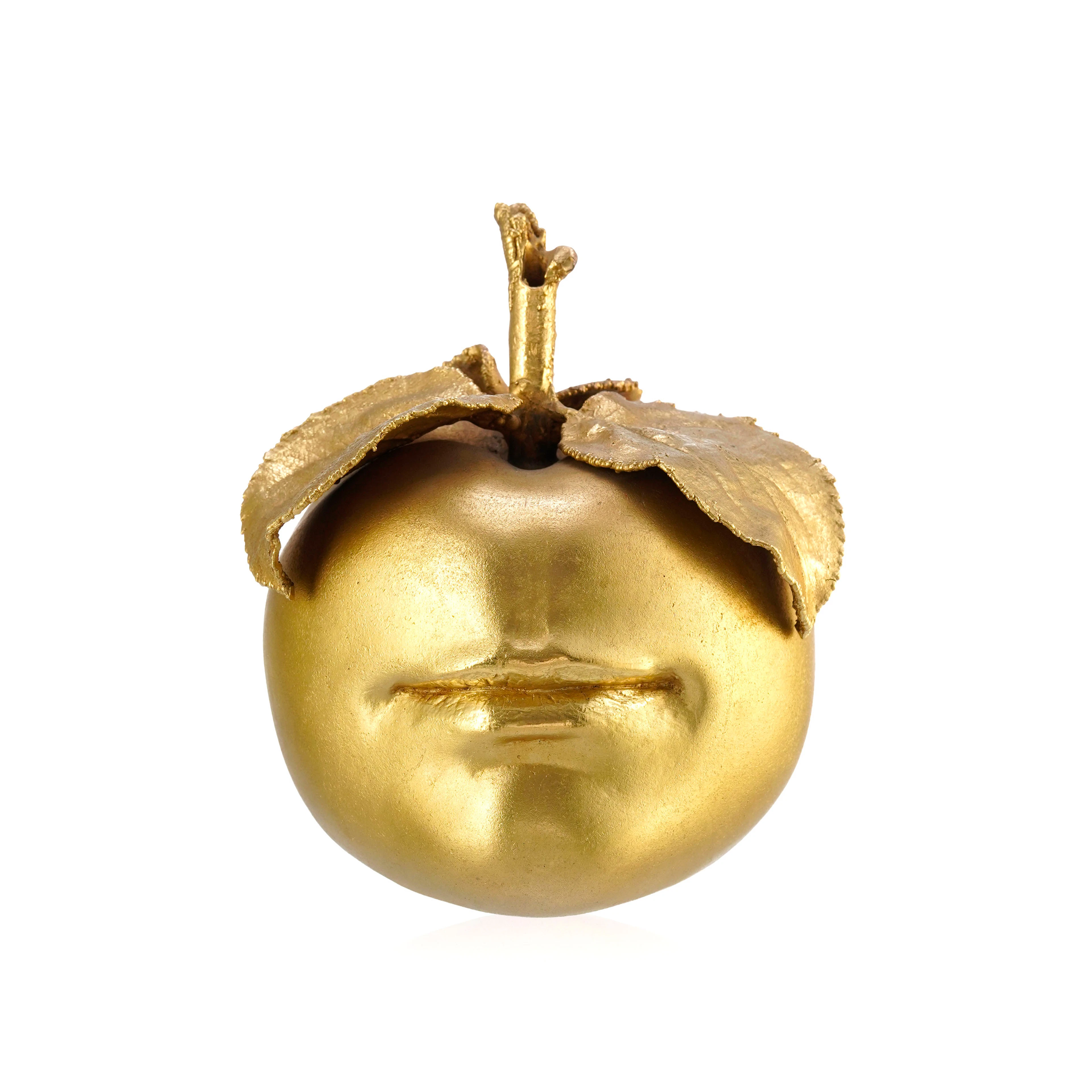 Claude Lalanne (1925-2019), "Pomme Bouche", 1980, sculpture en bronze