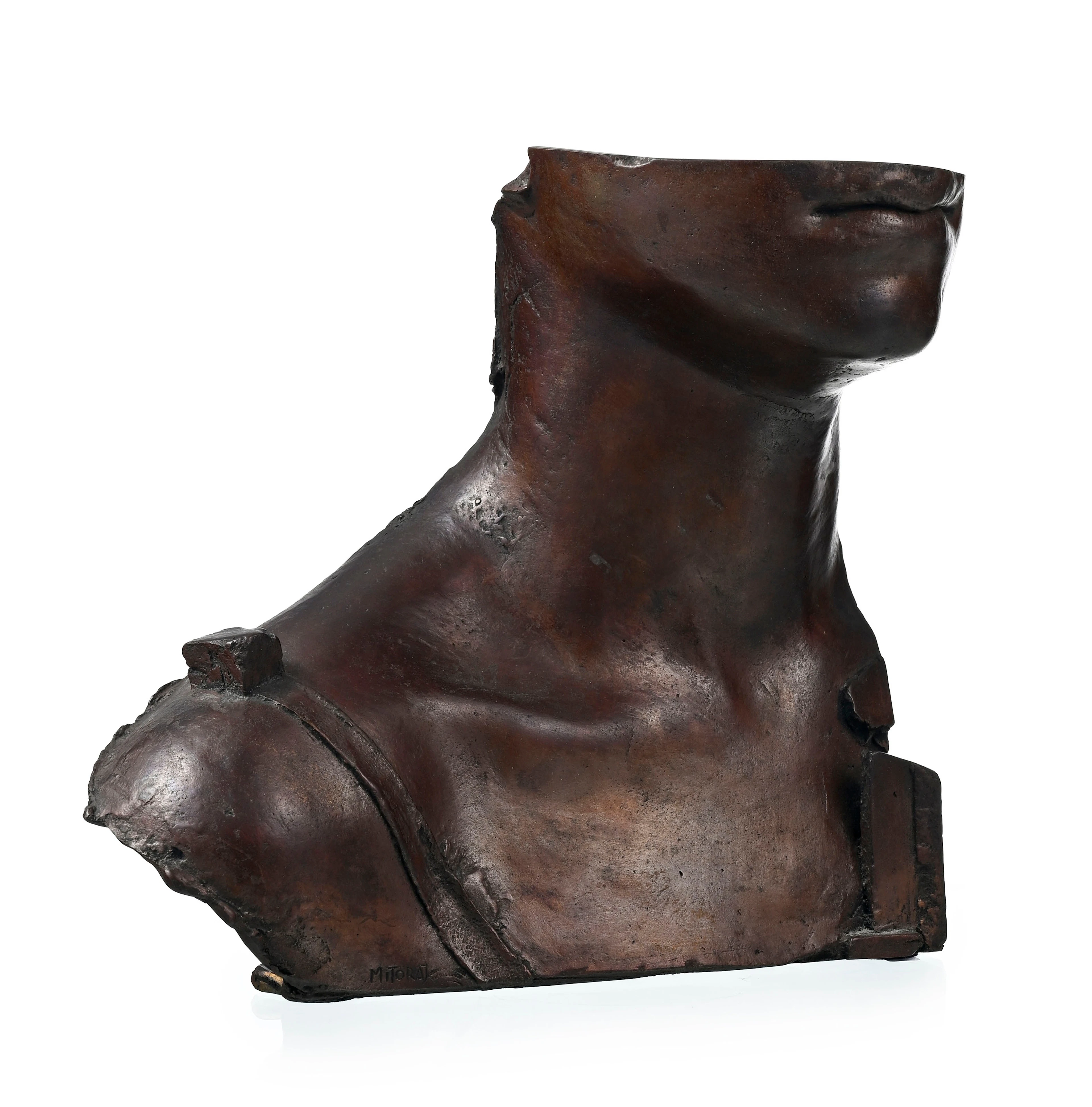 Igor Mitoraj (1944-2014), "Stella", 1980, sculpture en bronze, signée