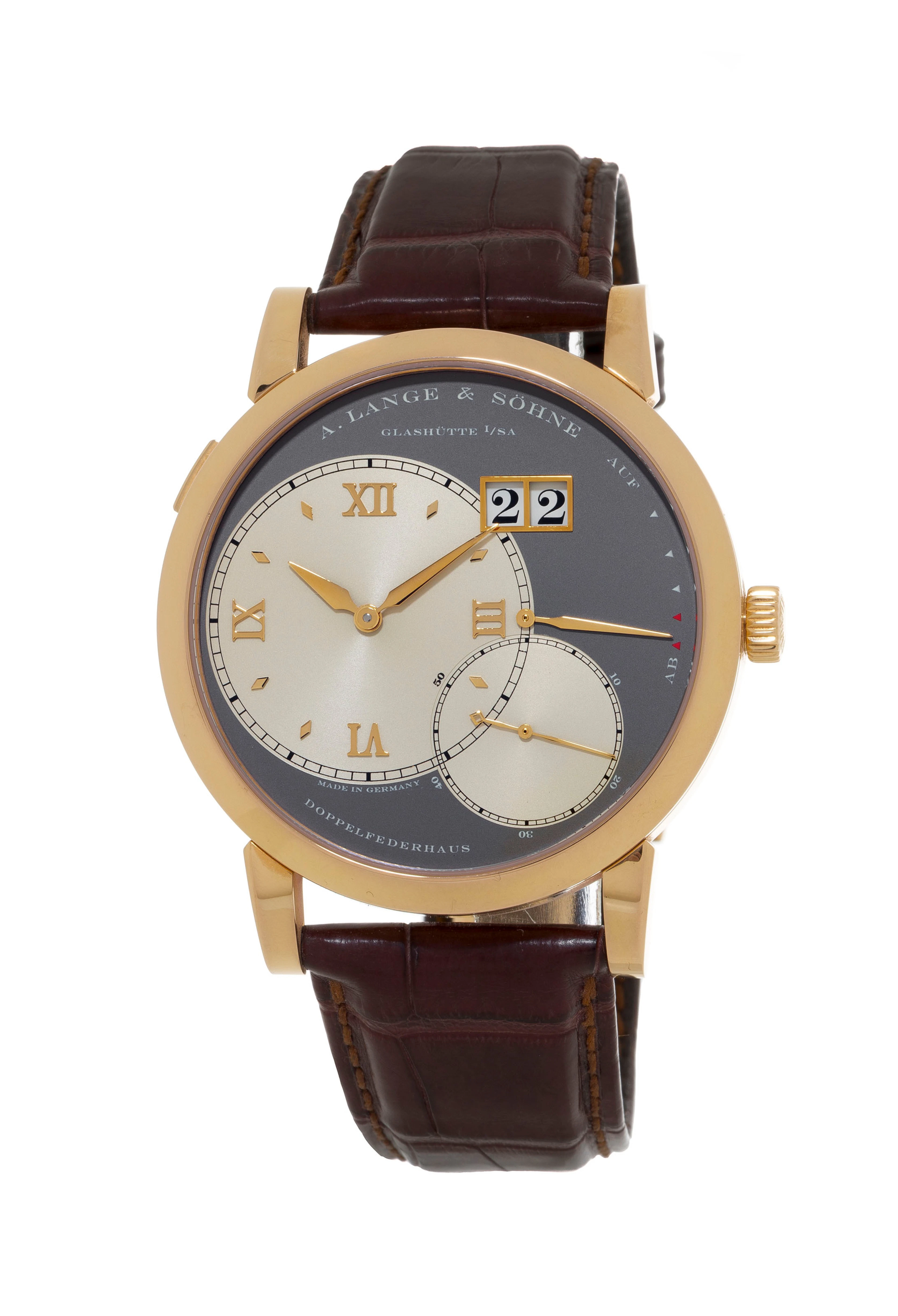 A. Lange & Söhne pour le 125ème anniversaire de Bartorelli, Grande