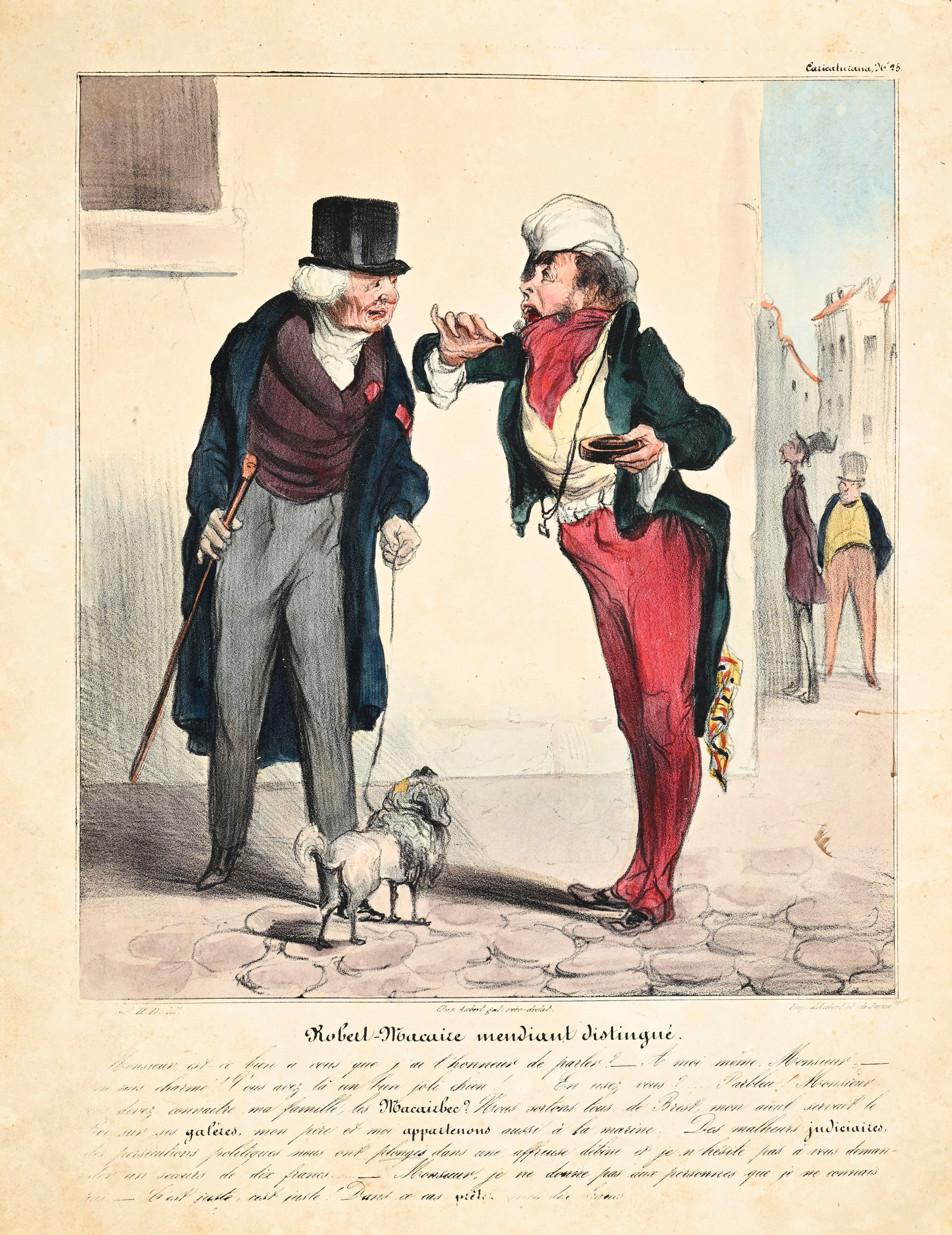 DAUMIER (Honoré) - PHILIPON (Charles). Les Robert Macaire. (Caricaturana).