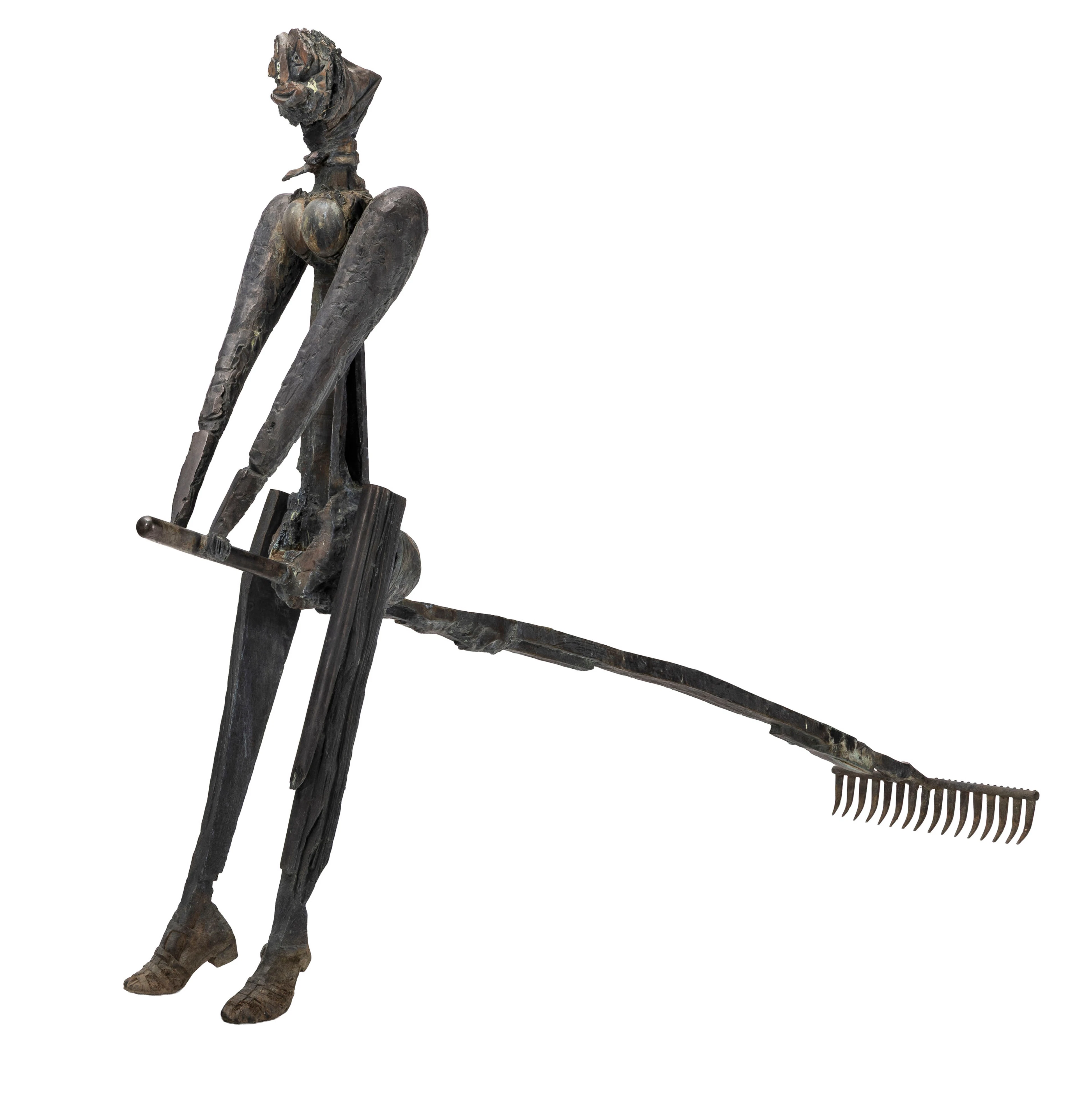 Louis Cane (1943-2024), "La grande sorcière", c. 1984, sculpture en