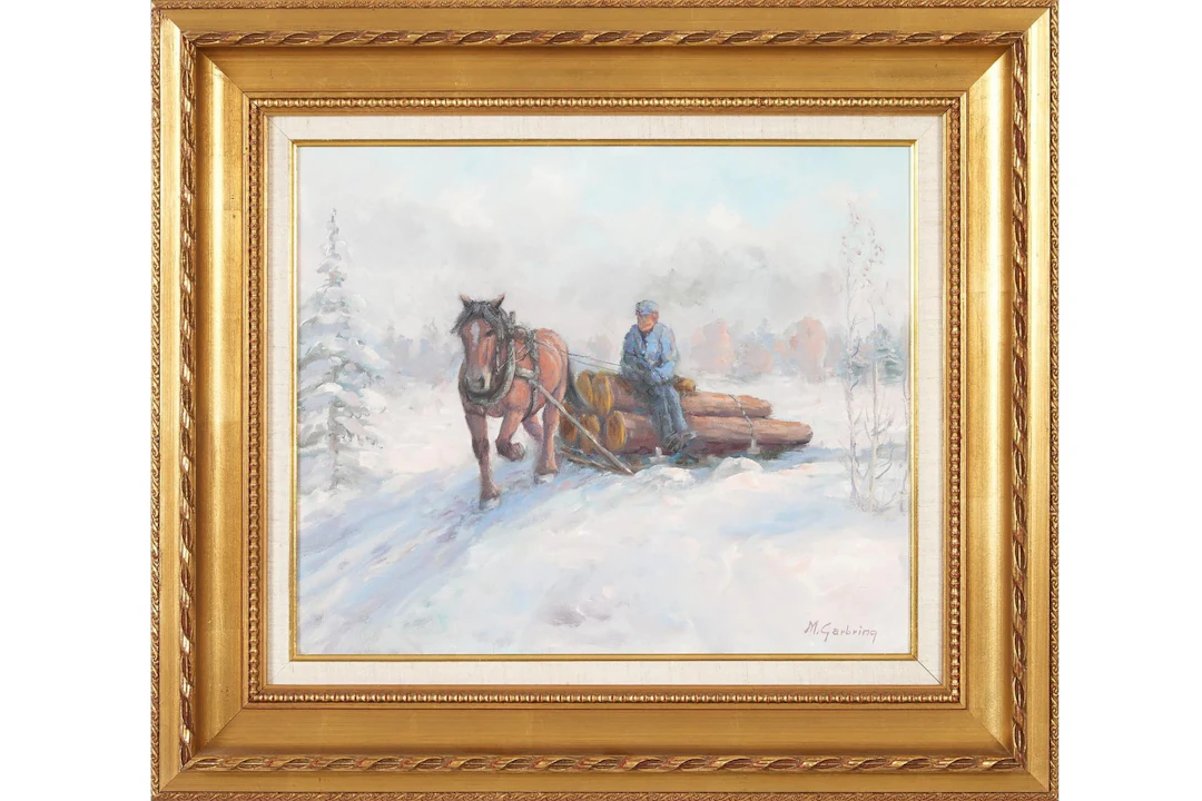 MÅRTEN GARBRING (1918-2006), olja på duk
