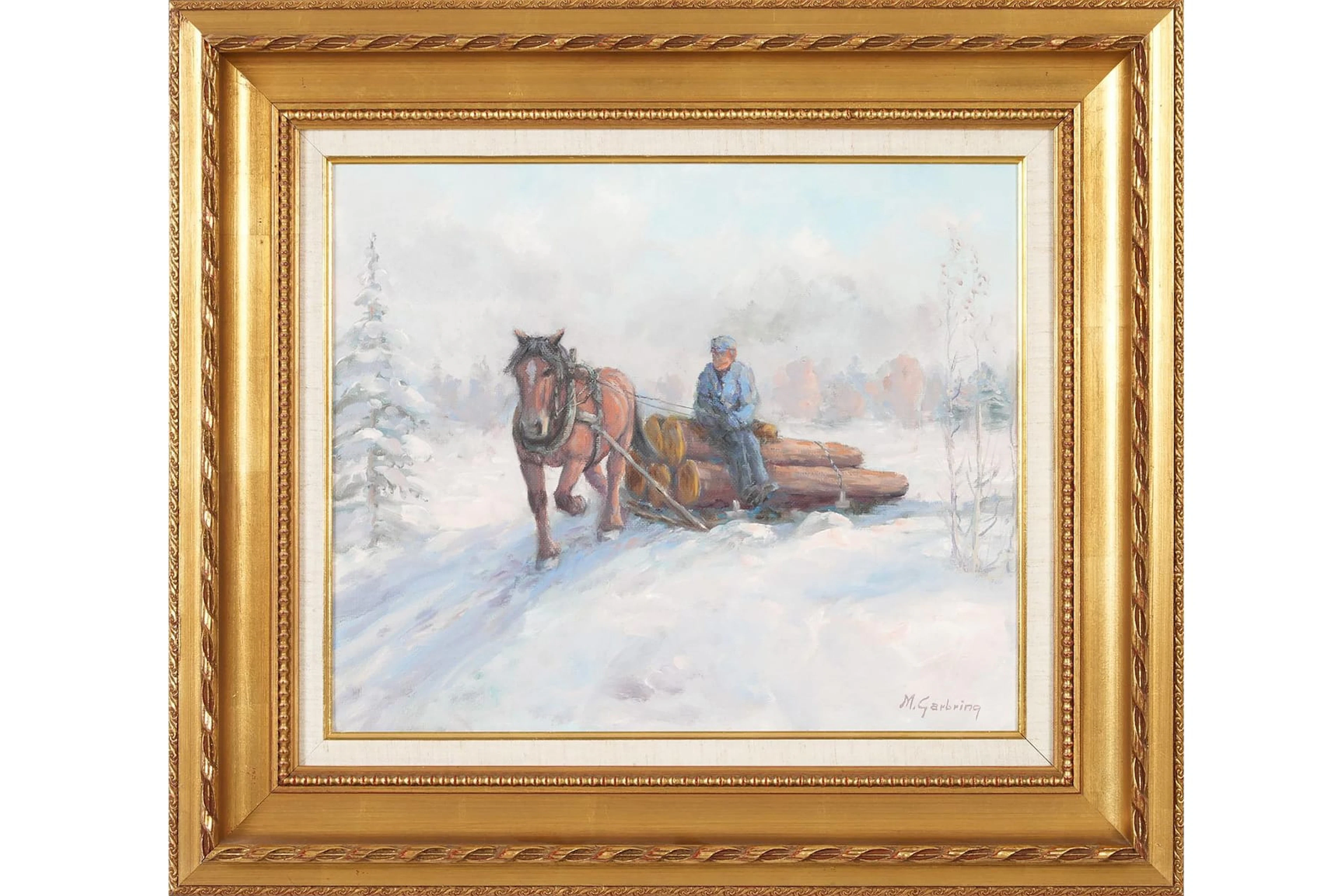 MÅRTEN GARBRING (1918-2006), olja på duk