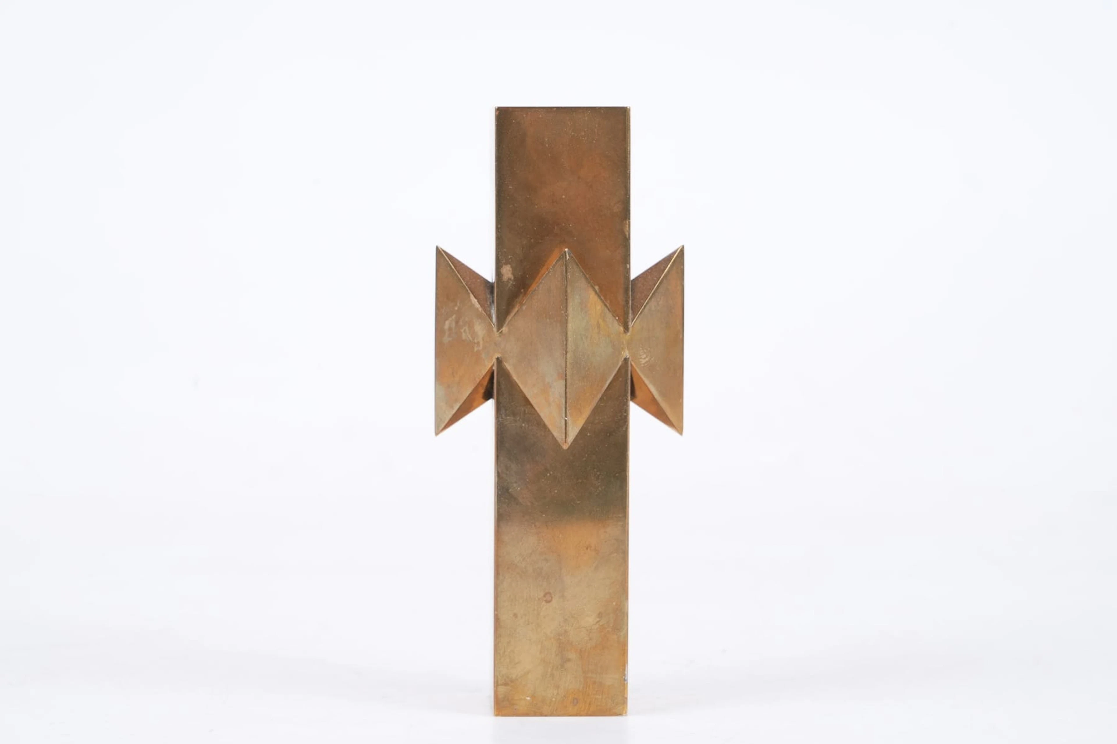 PIERRE FORSSELL (1925-2004), ljusstake, "Rosett", Skultuna Bruk