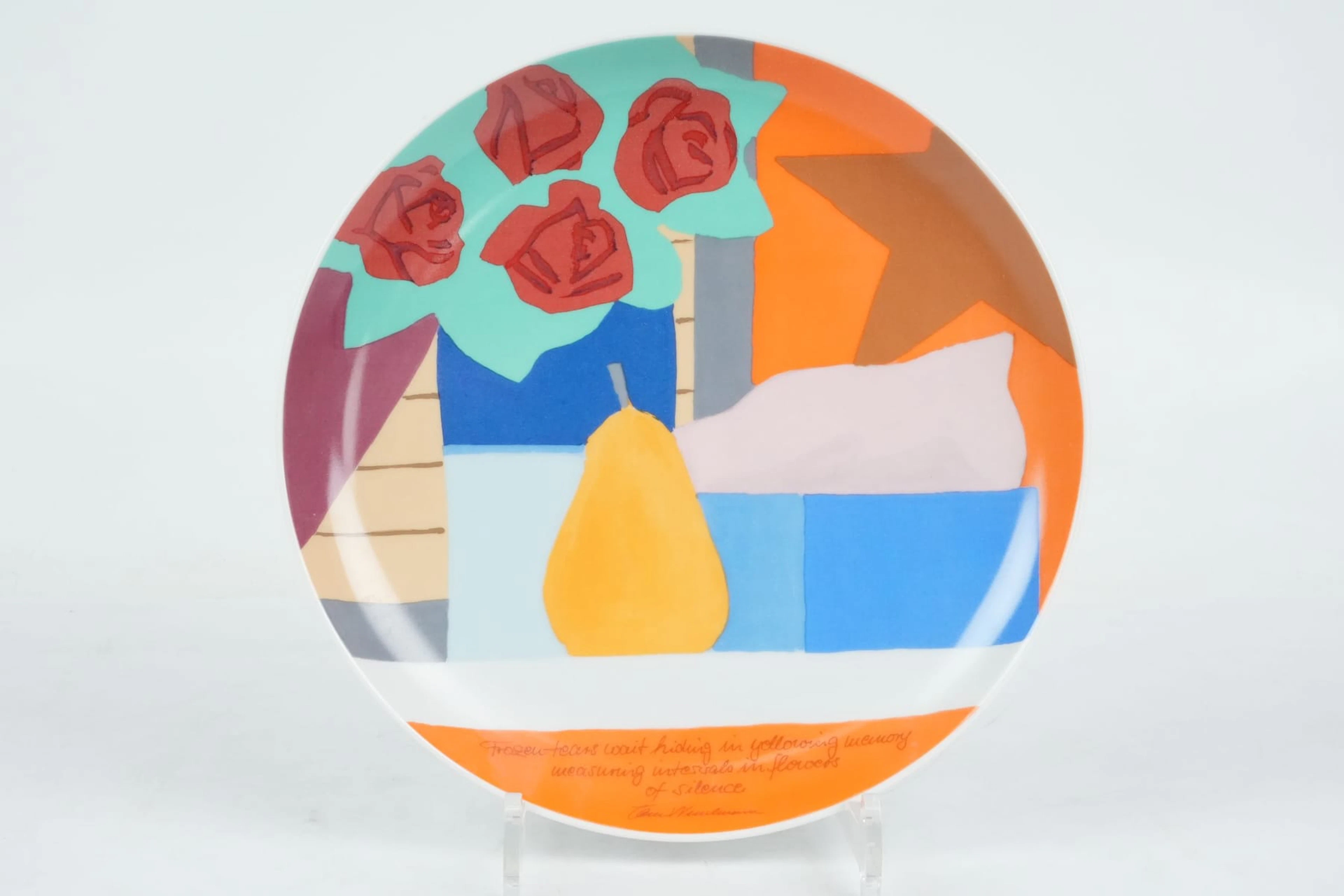 TOM WESSELMANN (1931-2004), samlartallrik, Rosenthal