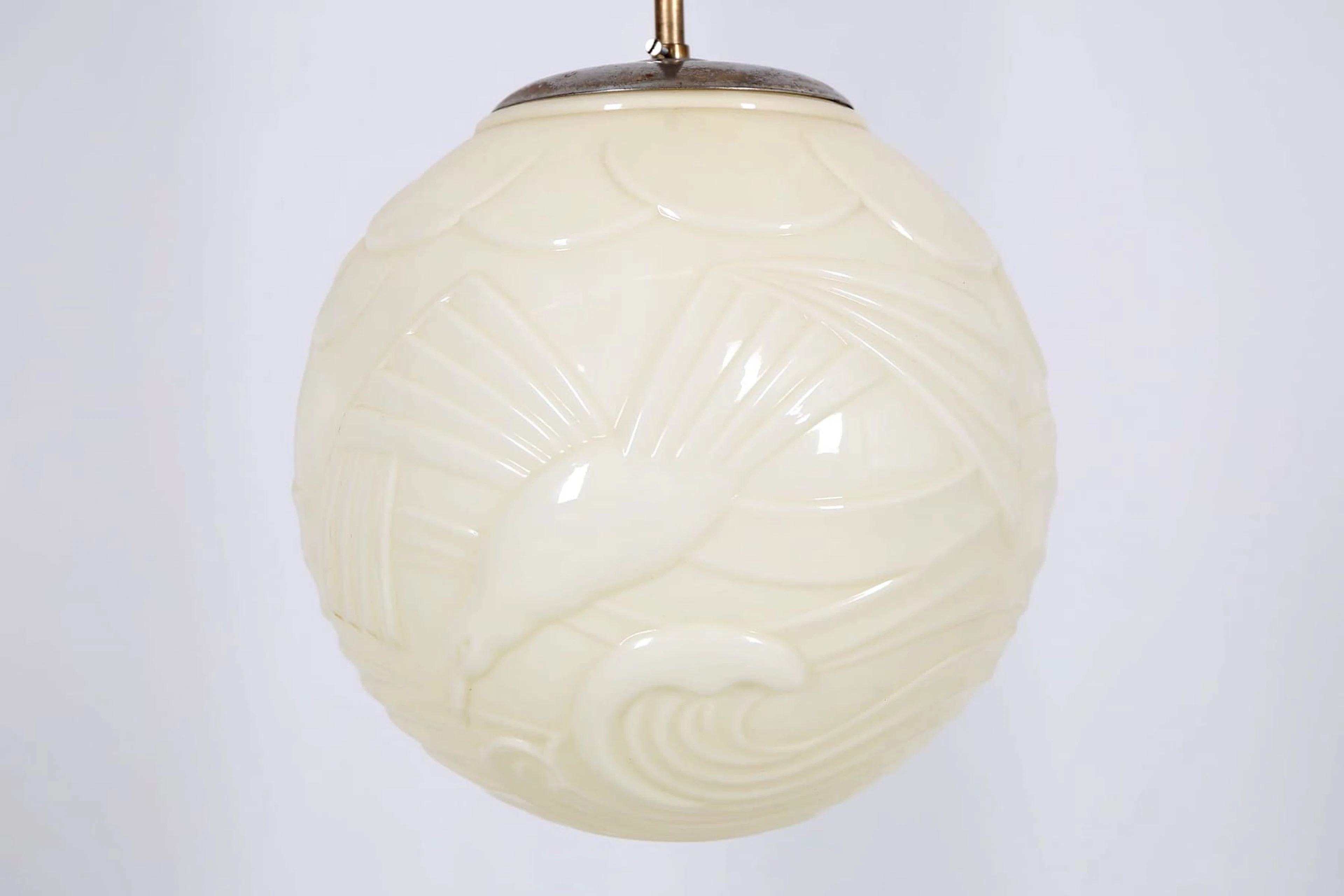 EWALD DAHLSKOG (1894-1950), tillskriven, taklampa, Swedish Grace, 1920/1930-tal