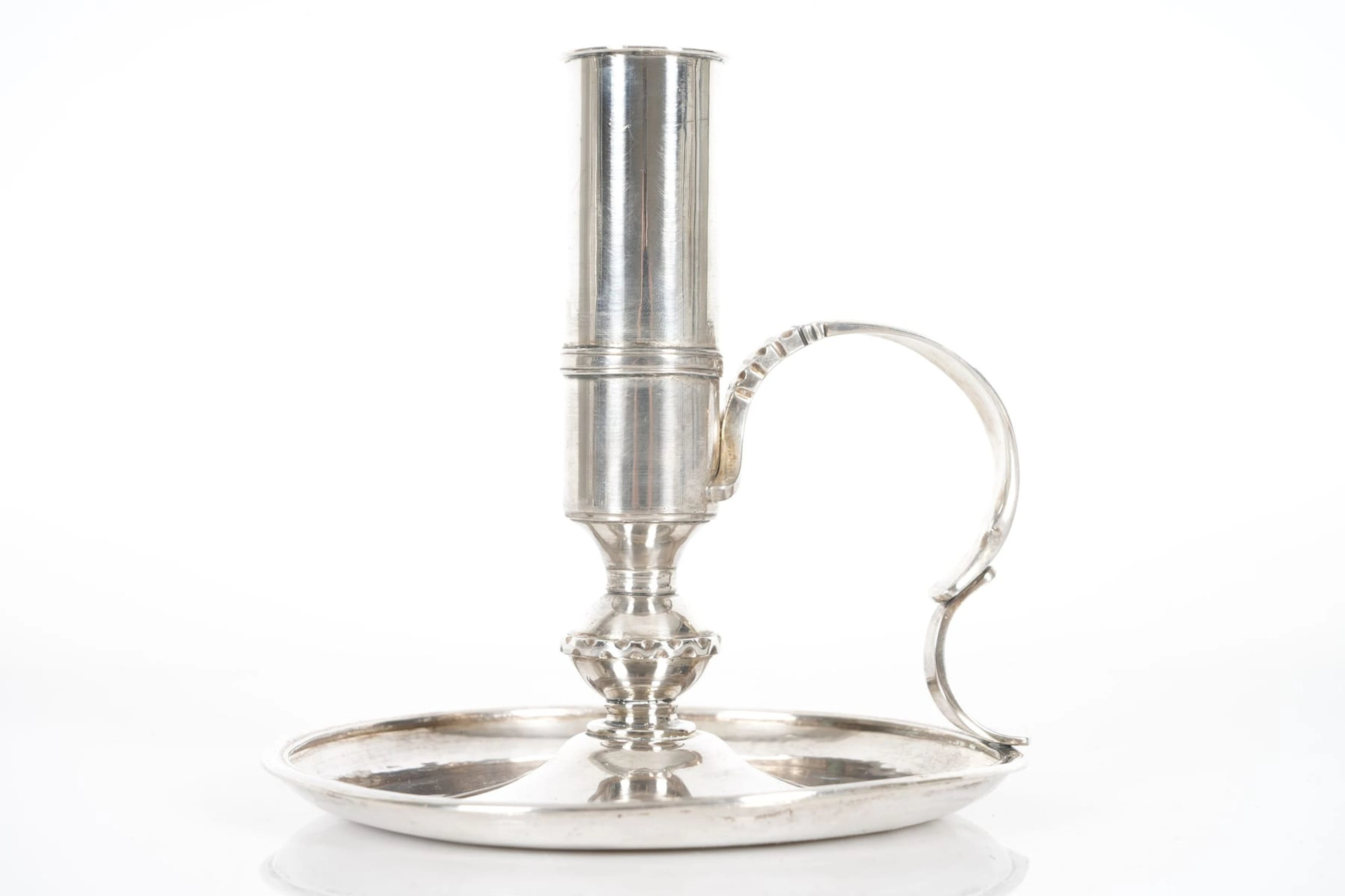 LJUSSTAKE, silver, Boströms Eftr A Hillebrant, Borlänge, 1963, ca 304,5 g