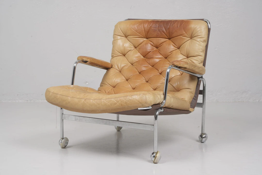 BRUNO MATHSSON (1907-1988), fåtölj, "Karin", Dux