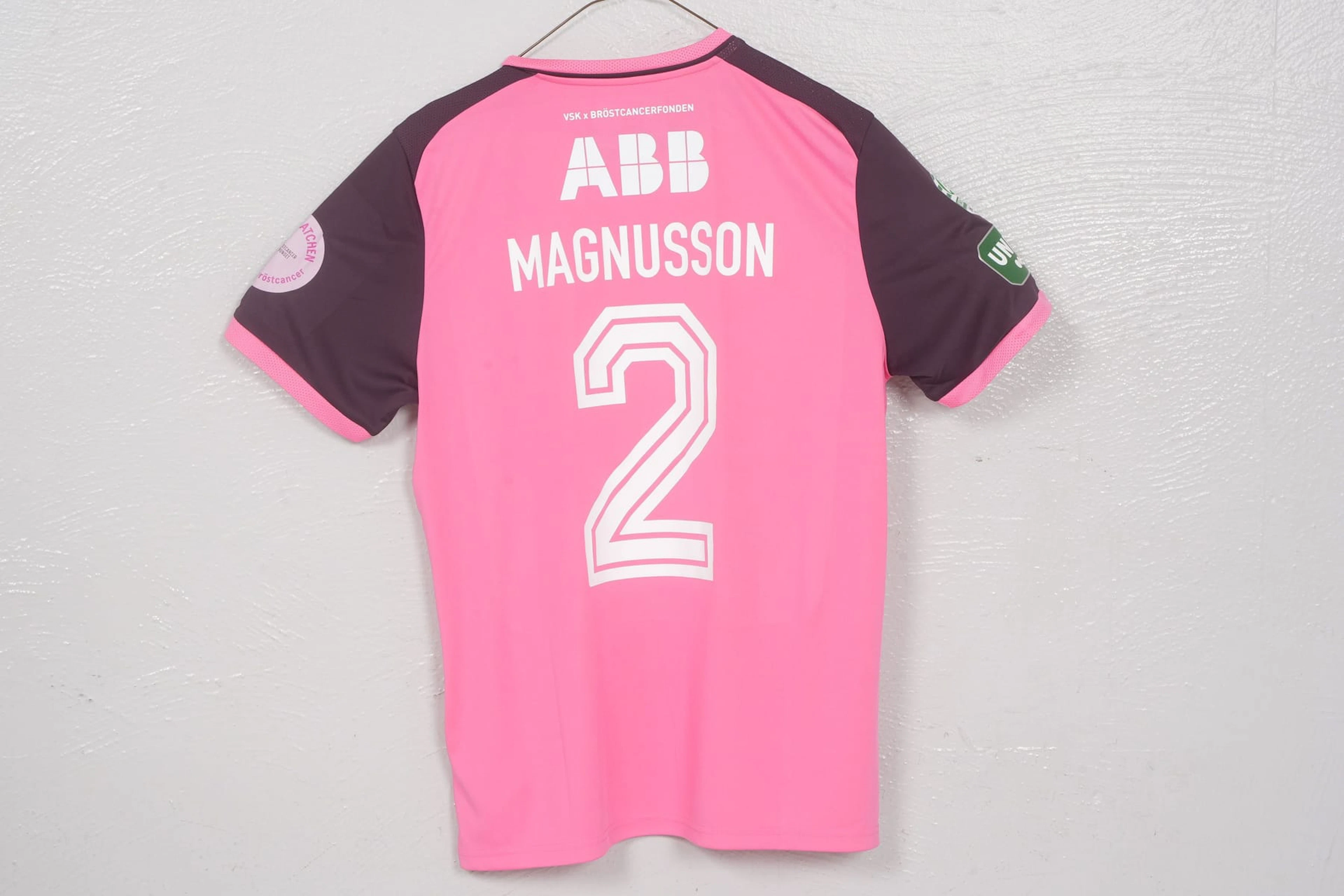 HERMAN MAGNUSSON, matchtröja (M), "Rosa matchen", VSK Fotboll, 2026
