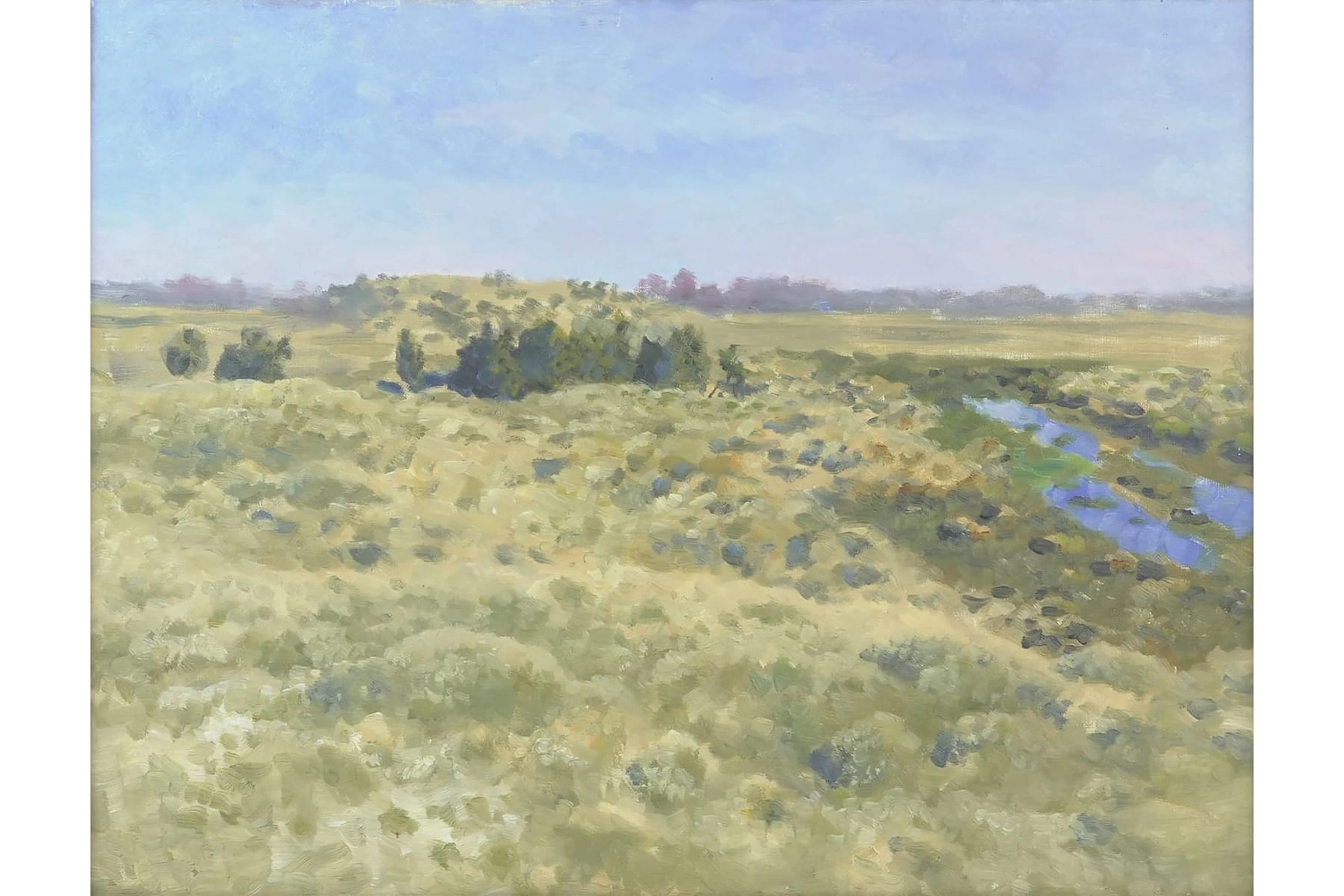 BRUNO LILJEFORS (1860-1939), tillskriven, olja på duk, "Tuvmark"