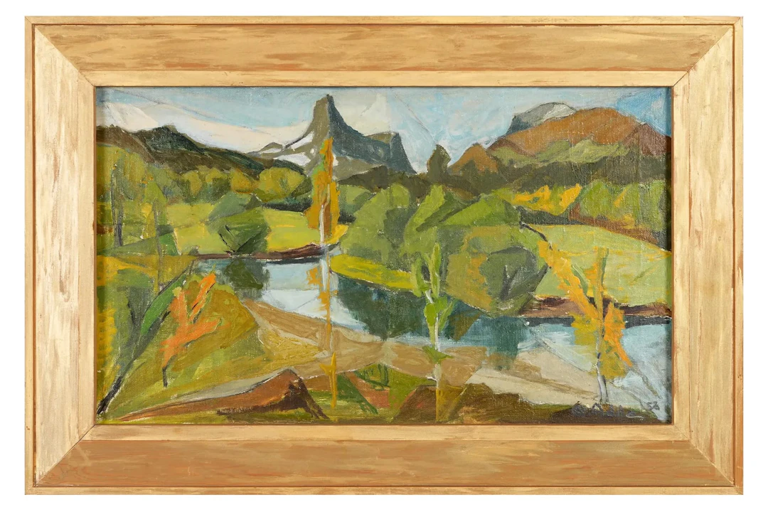 PER ADDE (1926-2020), olja på duk