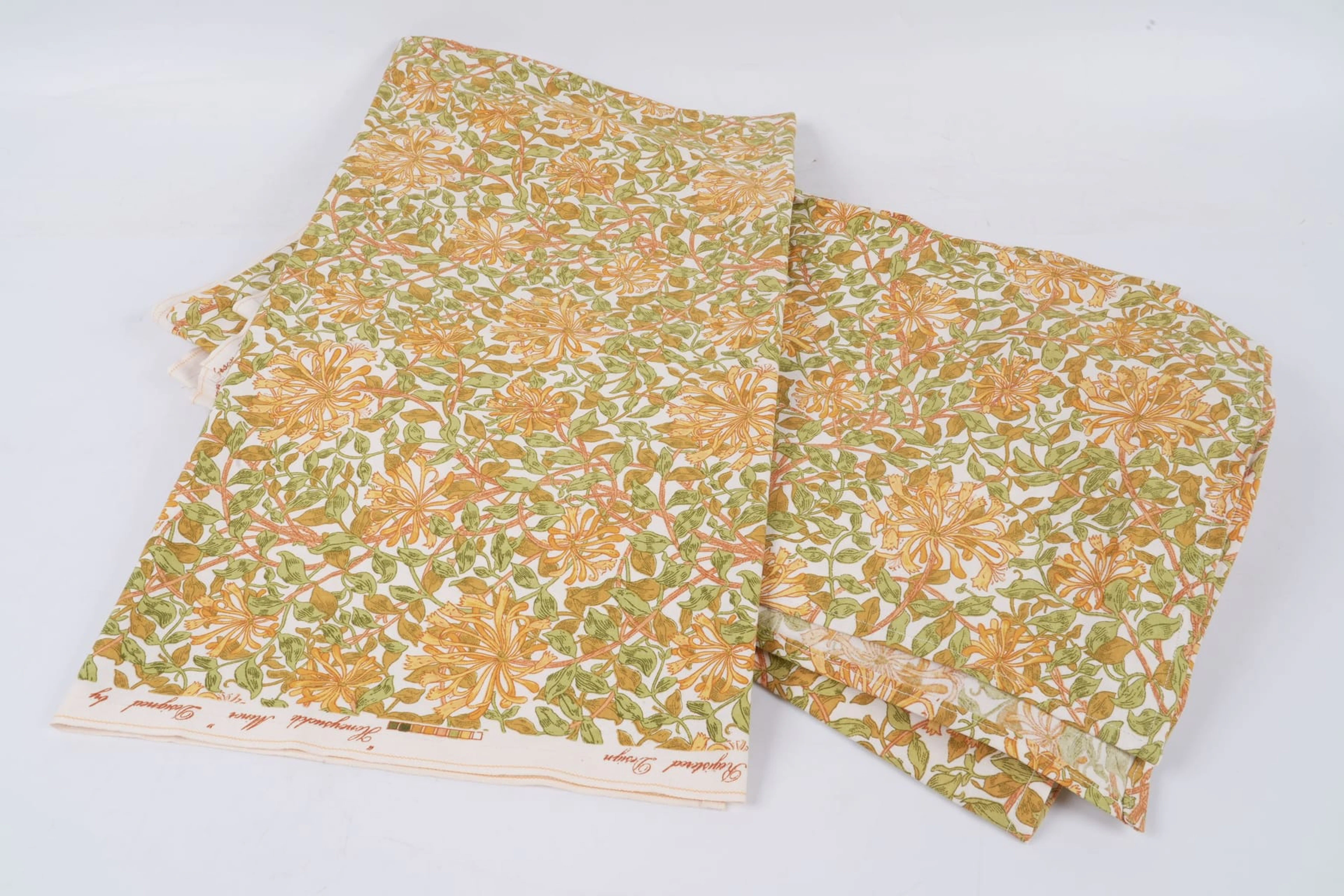 STUVBITAR/DUKAR, 12 st, "Honeysuckle minor", William Morris & Co