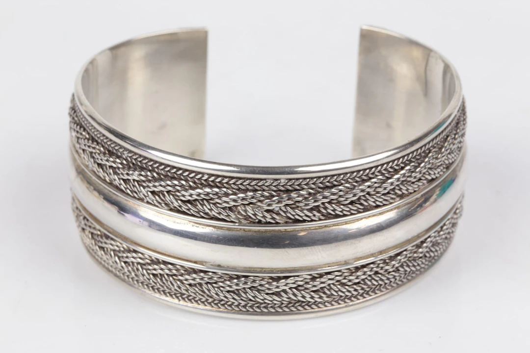 ARMRING, silver, ca 53,50 g